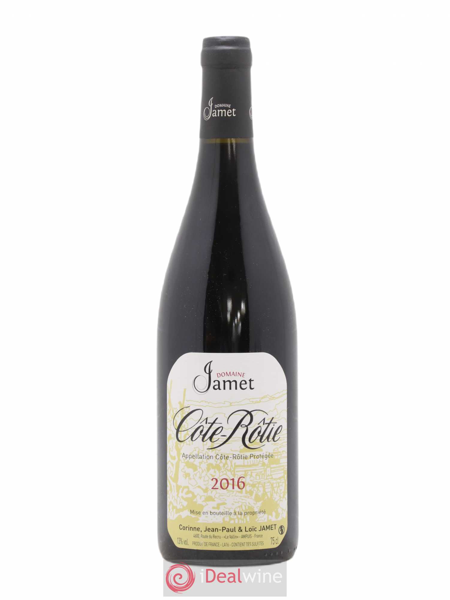 Côte-Rôtie Jamet (Domaine) 2016 - Lot de 1 bouteille - 0