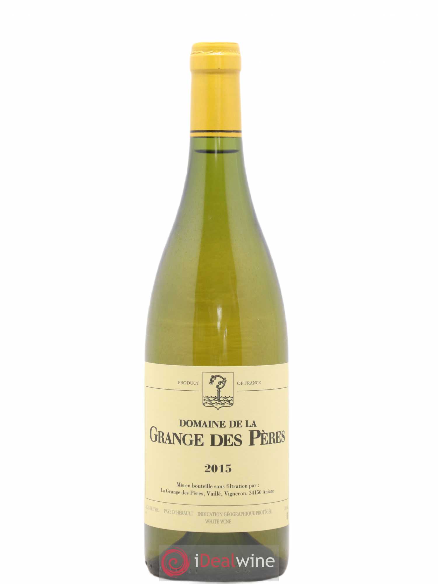 Pays d'Hérault Grange des Pères Laurent Vaillé 2015 - Lot de 1 bouteille - 0