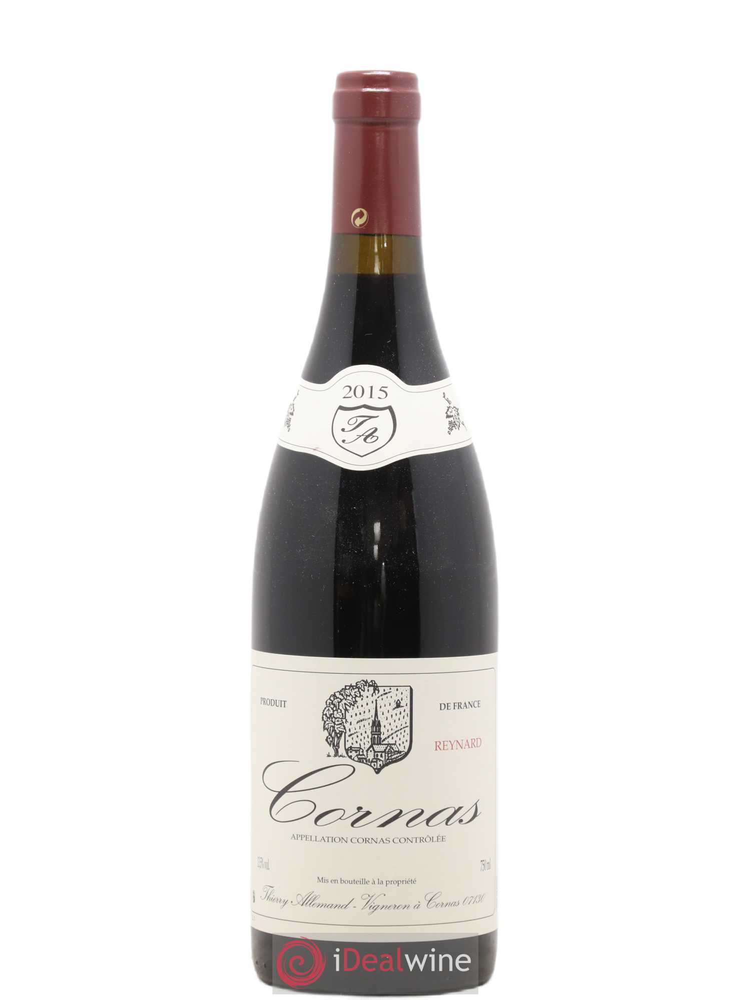 Cornas Reynard Thierry Allemand 2015 - Lot de 1 bouteille - 0