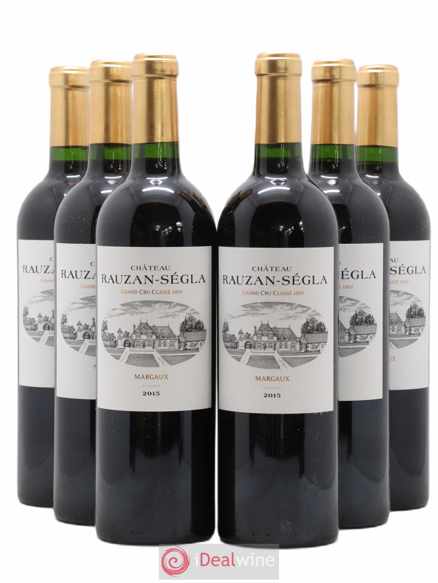 Château Rauzan Ségla Grand Cru Classé 2015 - Lot de 6 bouteilles - 0