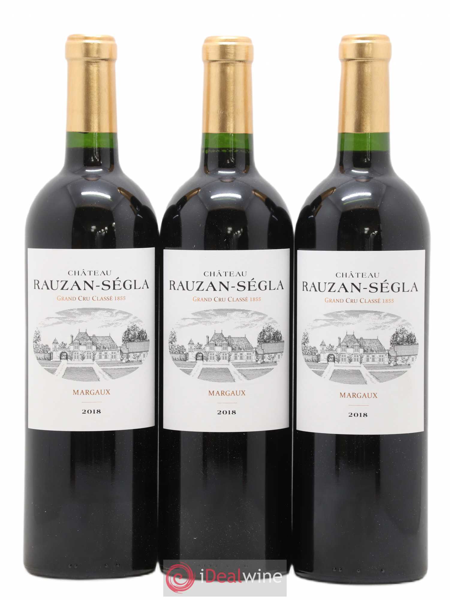 Château Rauzan Ségla Grand Cru Classé 2018 - Lot de 6 bouteilles - 1