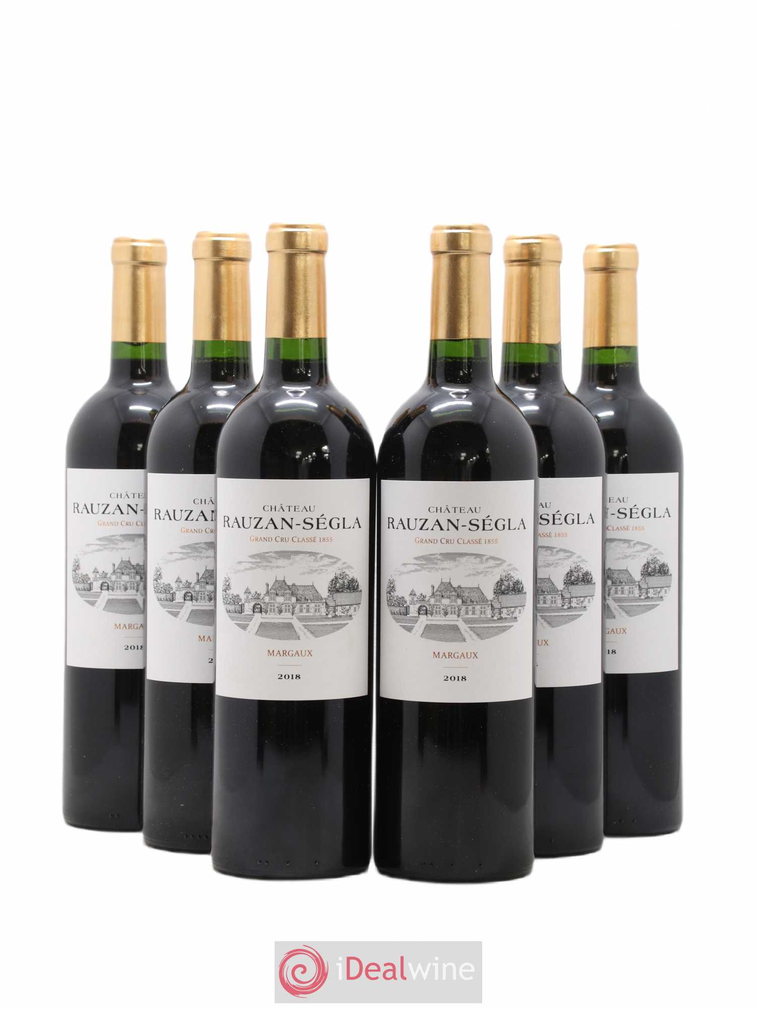 Château Rauzan Ségla Grand Cru Classé 2018 - Lot de 6 bouteilles - 0