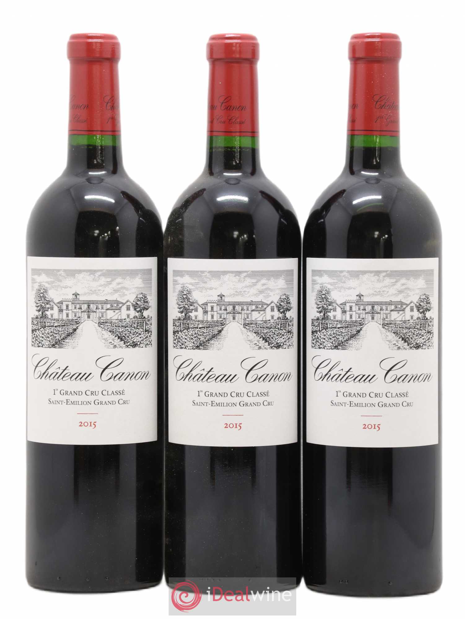 Château Canon 1er Grand Cru Classé B 2015 - Lot de 6 bouteilles - 2