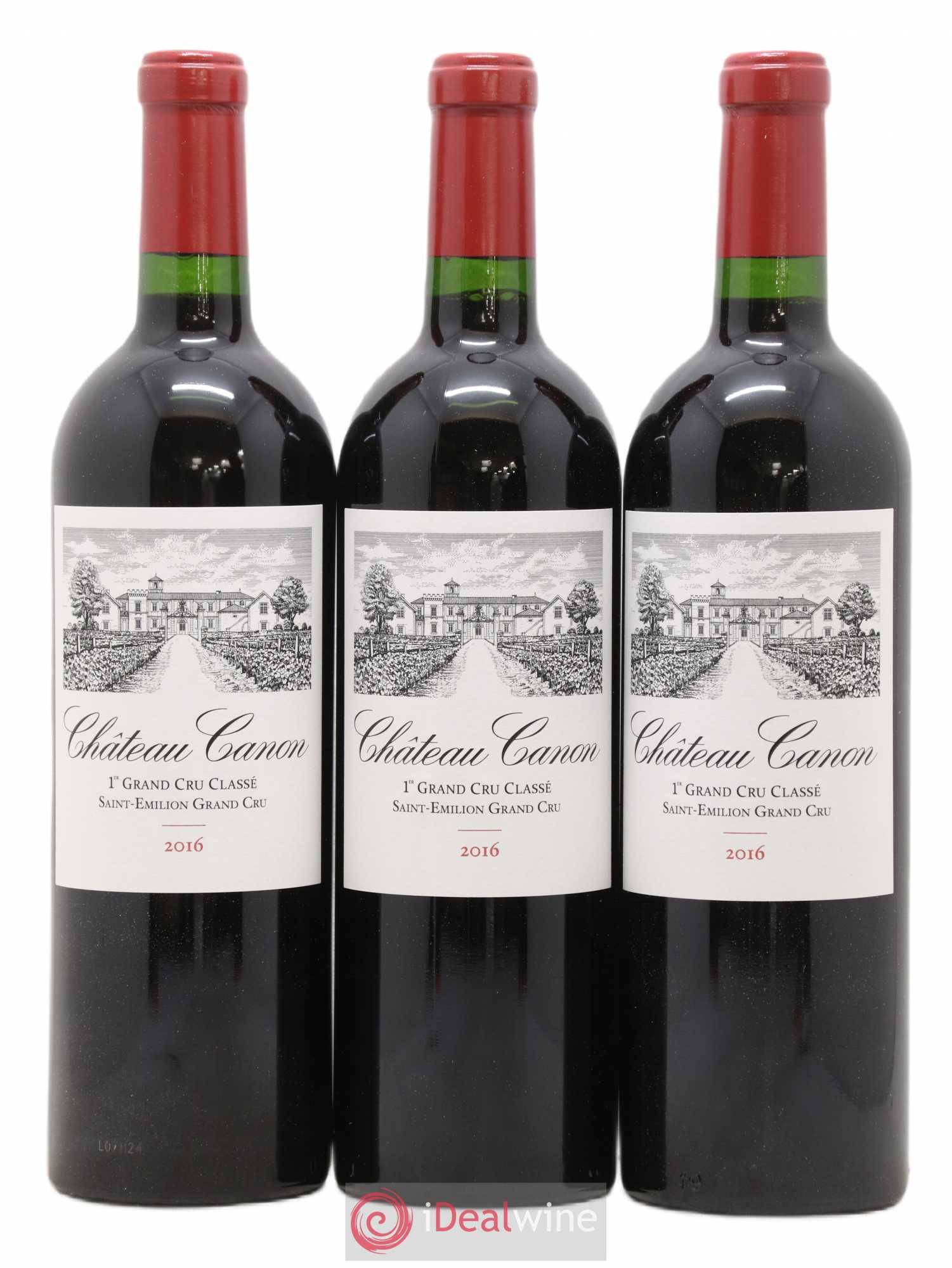 Château Canon 1er Grand Cru Classé B 2016 - Lot de 6 bouteilles - 2