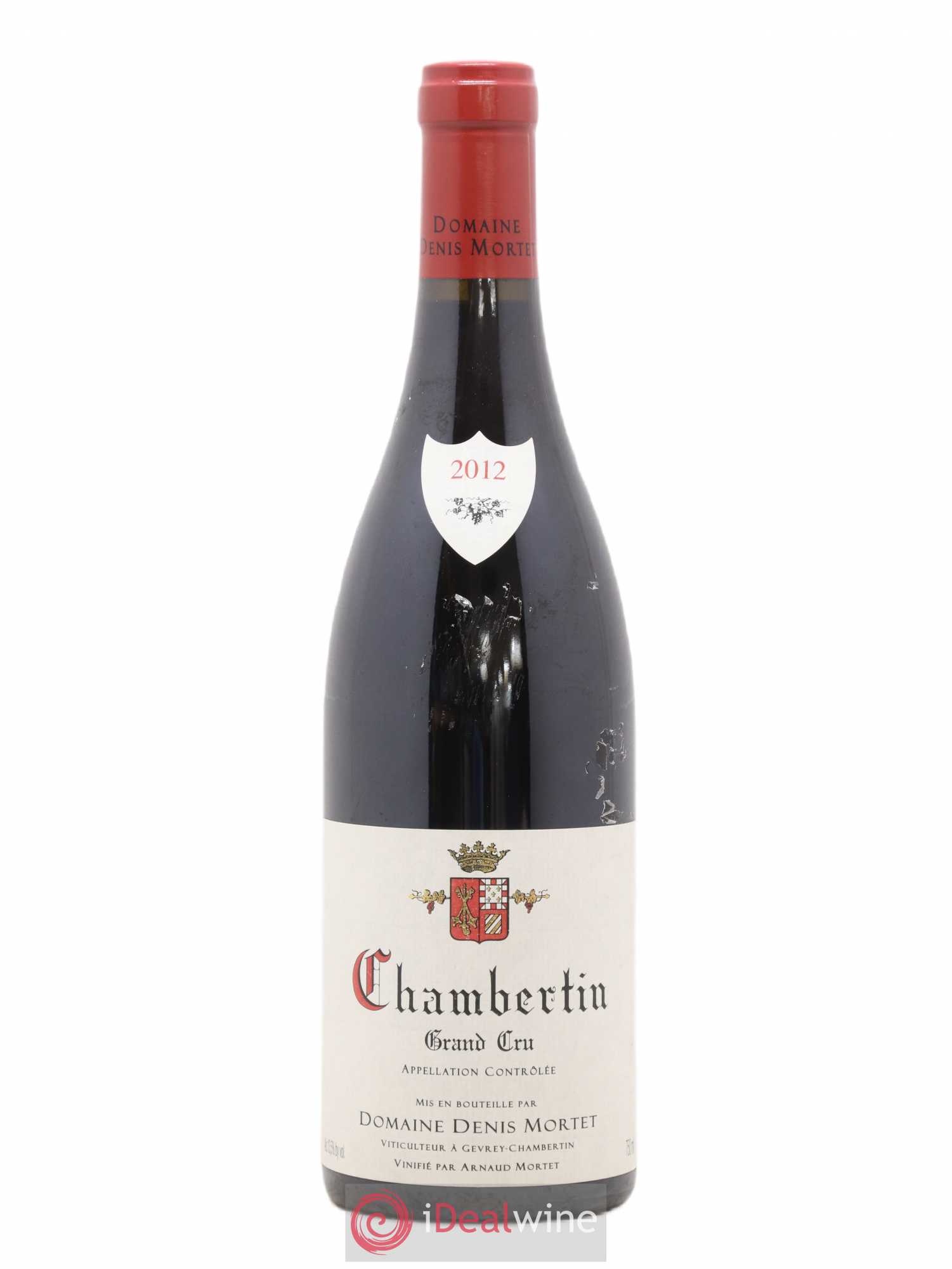 Chambertin Grand Cru Denis Mortet (Domaine) 2012 - Lot de 1 bouteille - 0