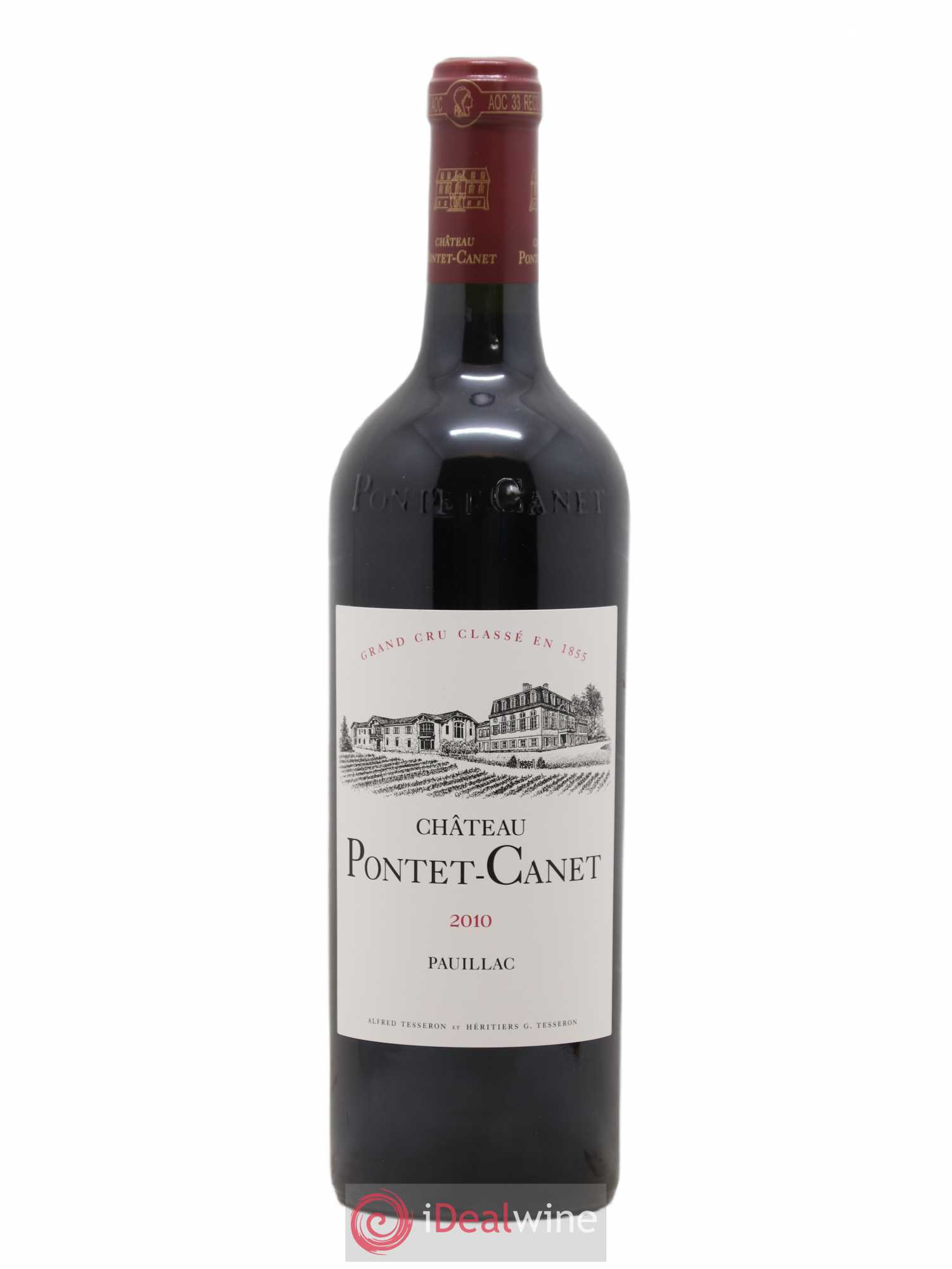 Château Pontet Canet 5ème Grand Cru Classé 2010 - Lot de 1 bouteille - 0