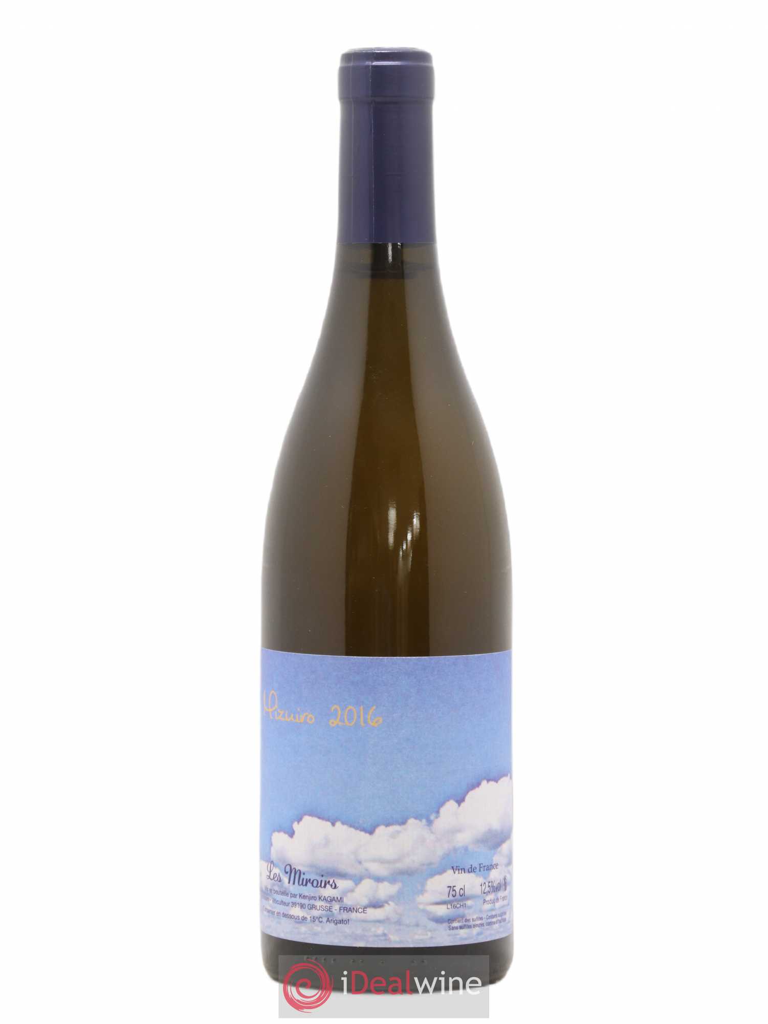 Vin de France Mizuiro Les Saugettes Kenjiro Kagami - Domaine des Miroirs 2016 - Posten von 1 Flasche - 0