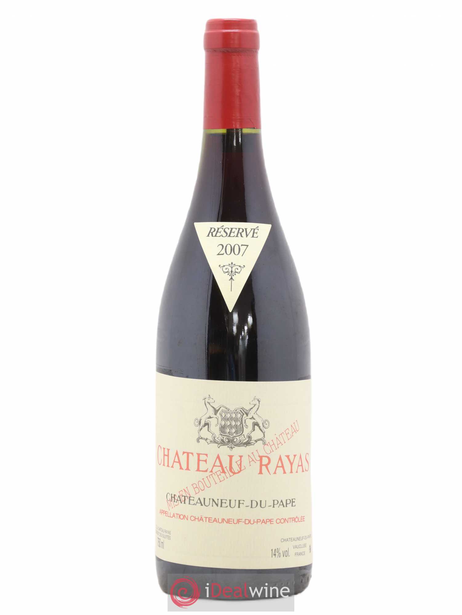 Châteauneuf-du-Pape Château Rayas Emmanuel Reynaud 2007 - Lot de 1 bouteille - 0