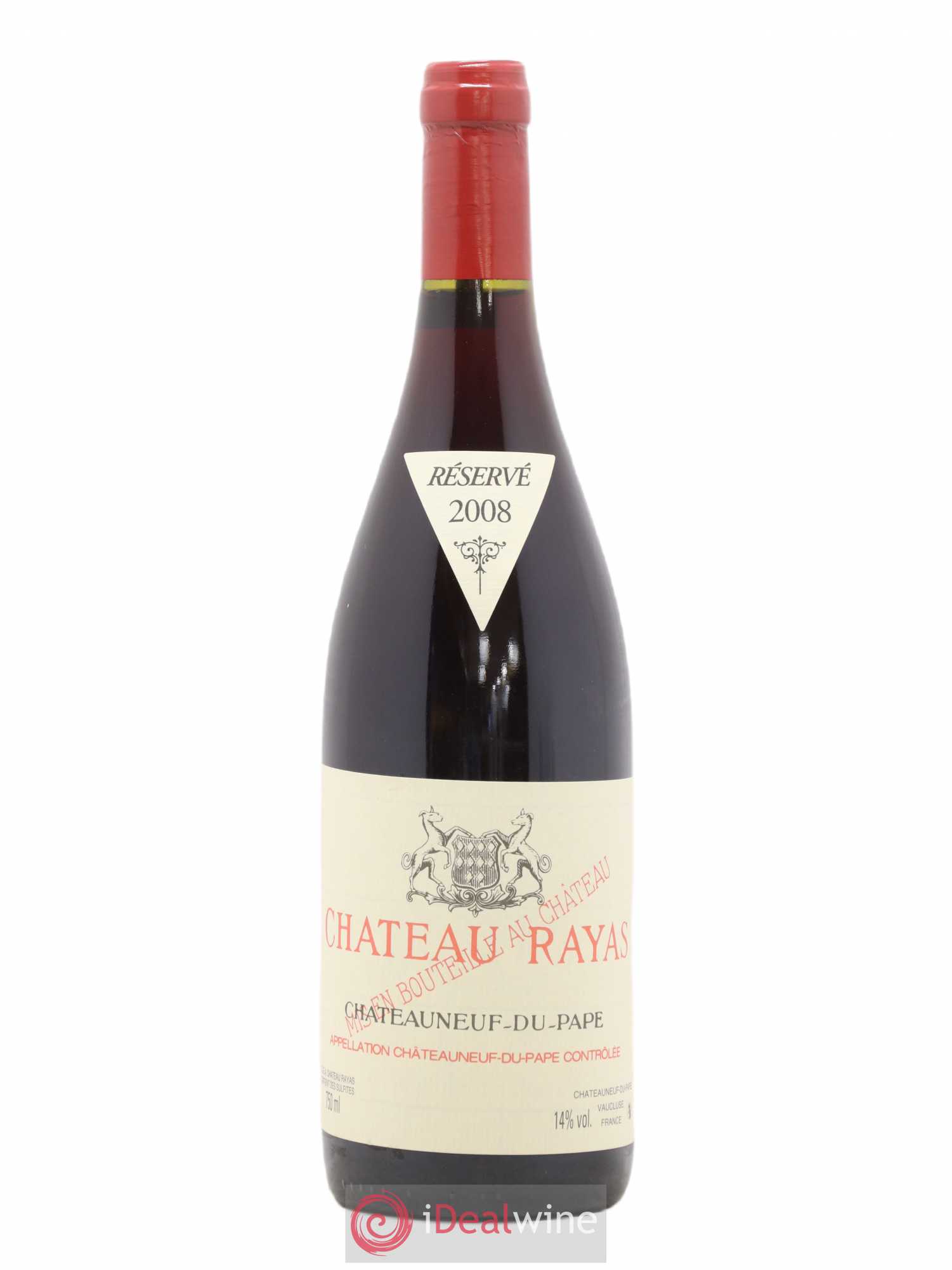 Châteauneuf-du-Pape Château Rayas Emmanuel Reynaud 2008 - Lot de 1 bouteille - 0