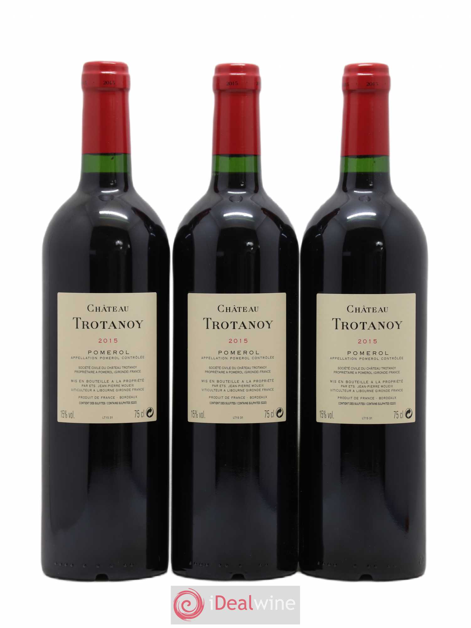 Château Trotanoy 2015 - Lot de 6 bouteilles - 2
