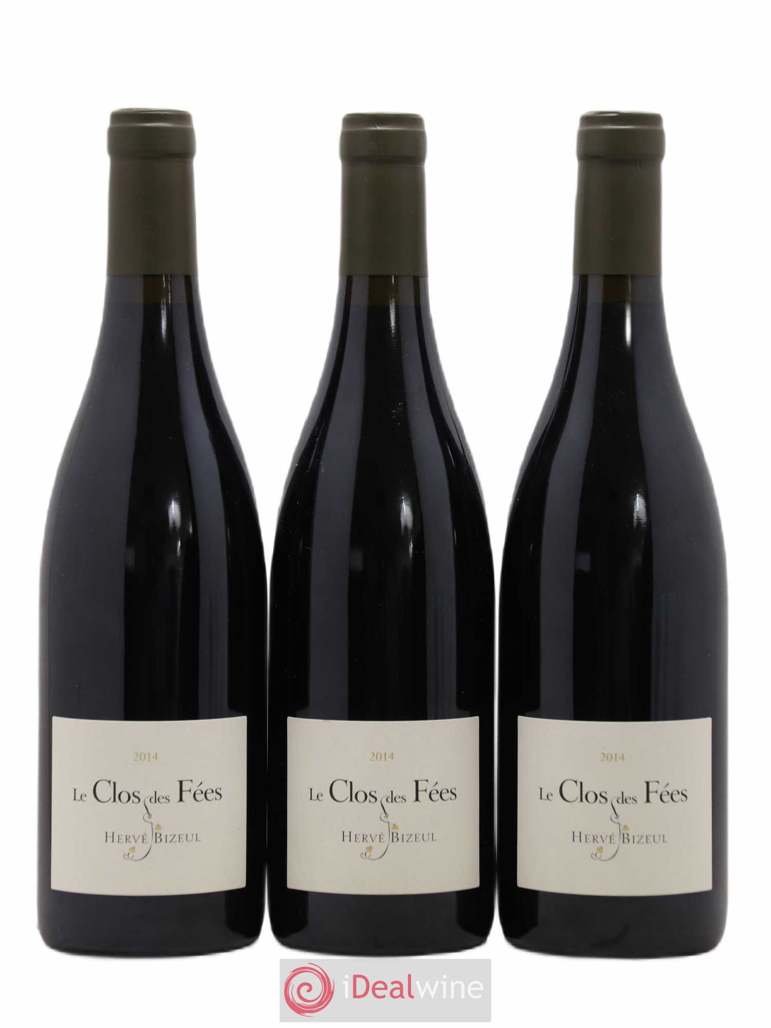 Côtes du Roussillon Villages Clos des Fées Hervé Bizeul 2014 - Lot de 3 bouteilles - 0