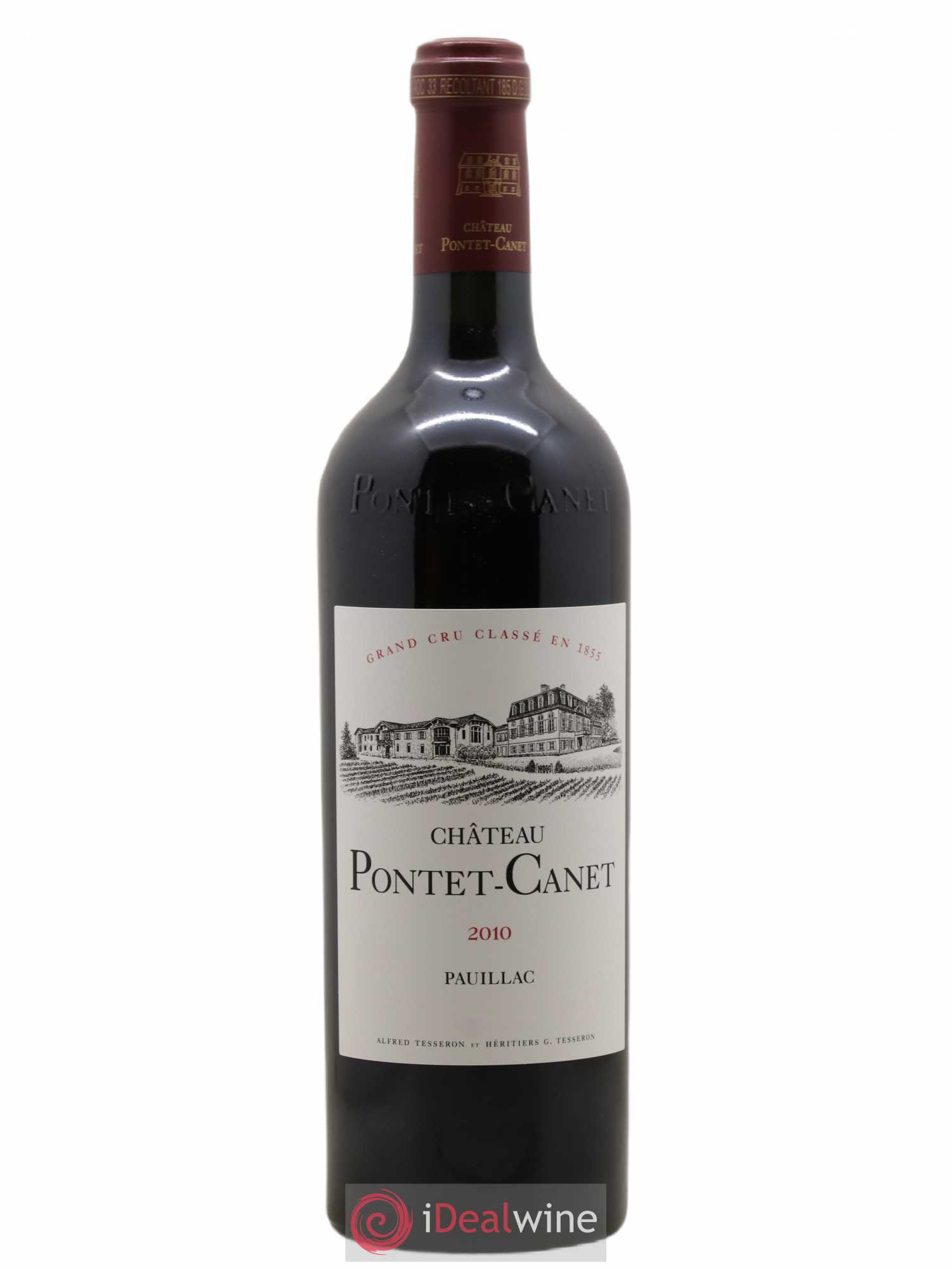 Château Pontet Canet 5ème Grand Cru Classé 2010 - Lot de 1 bouteille - 0