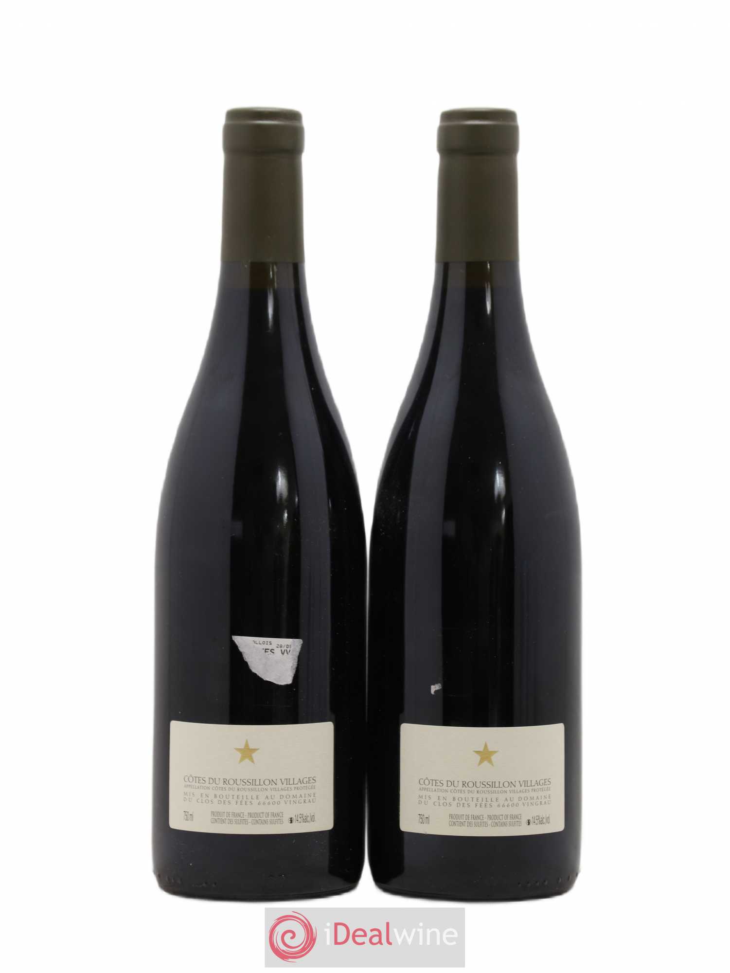 Côtes du Roussillon Villages Clos des Fées Hervé Bizeul 2014 - Lot de 2 bouteilles - 1