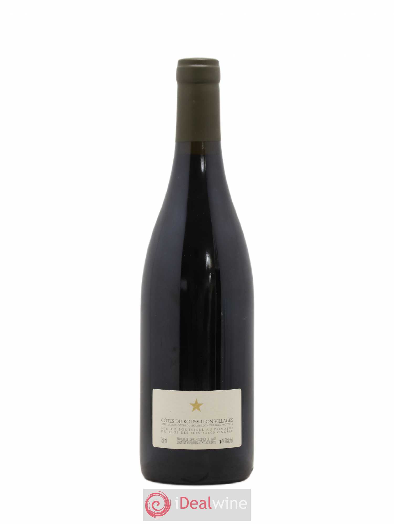 Côtes du Roussillon Villages Clos des Fées Hervé Bizeul 2014 - Lot de 1 bouteille - 1