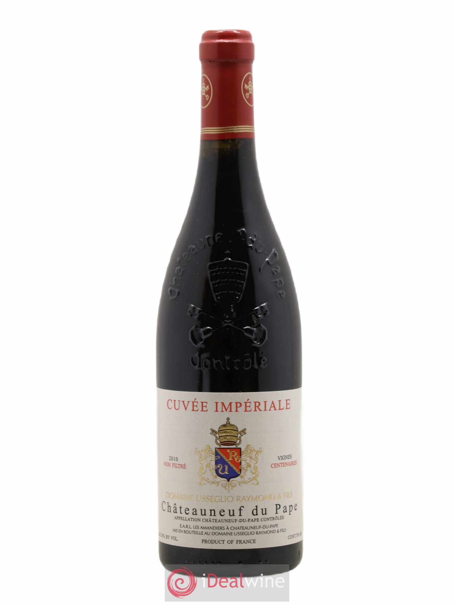 Châteauneuf-du-Pape Cuvée Impériale Raymond Usseglio & Fils (Domaine) 2010 - Lot de 1 bouteille - 0