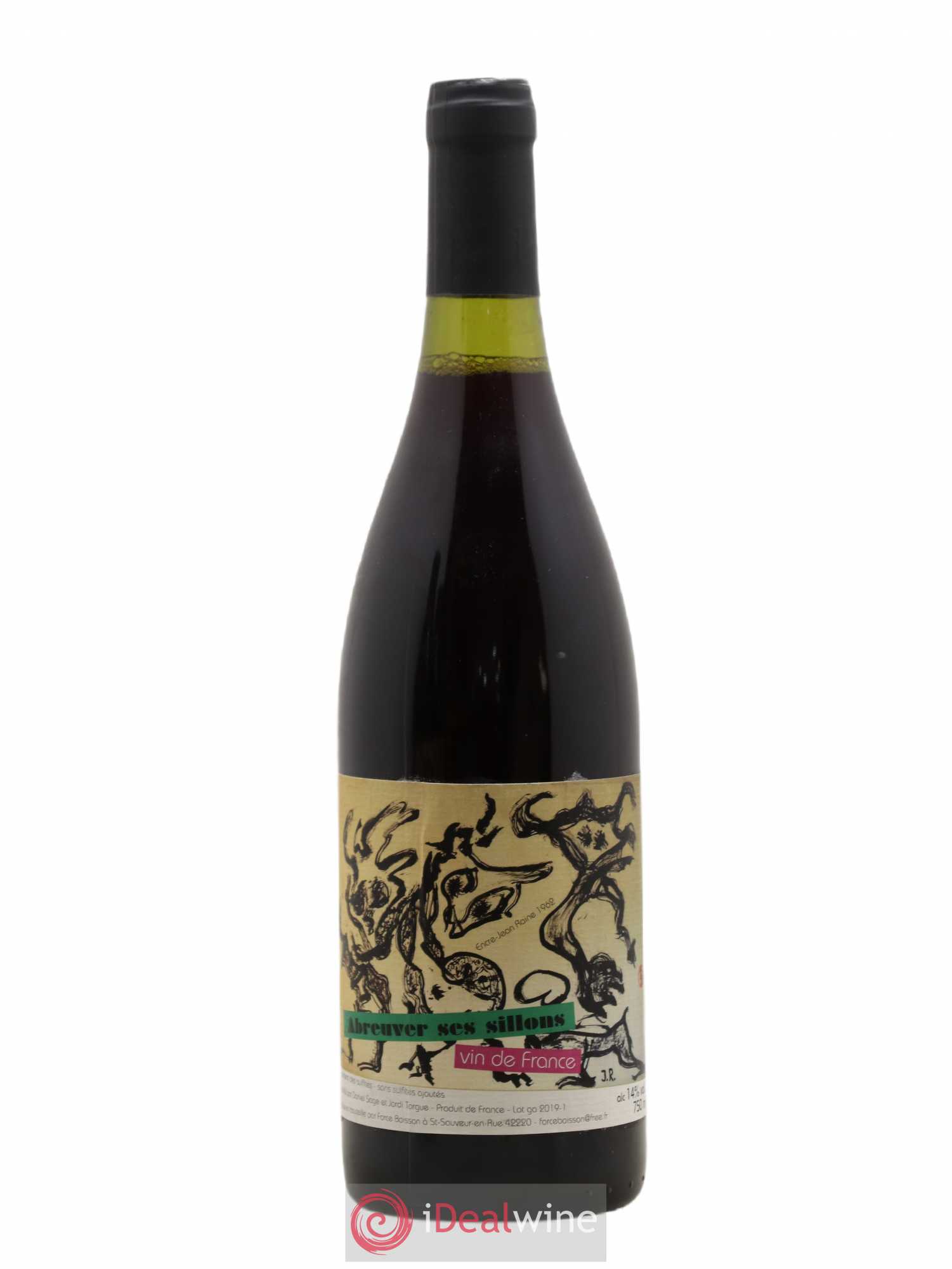 Vin de France Abreuver ses sillons Daniel Sage 2018 - Lot de 1 bouteille - 0