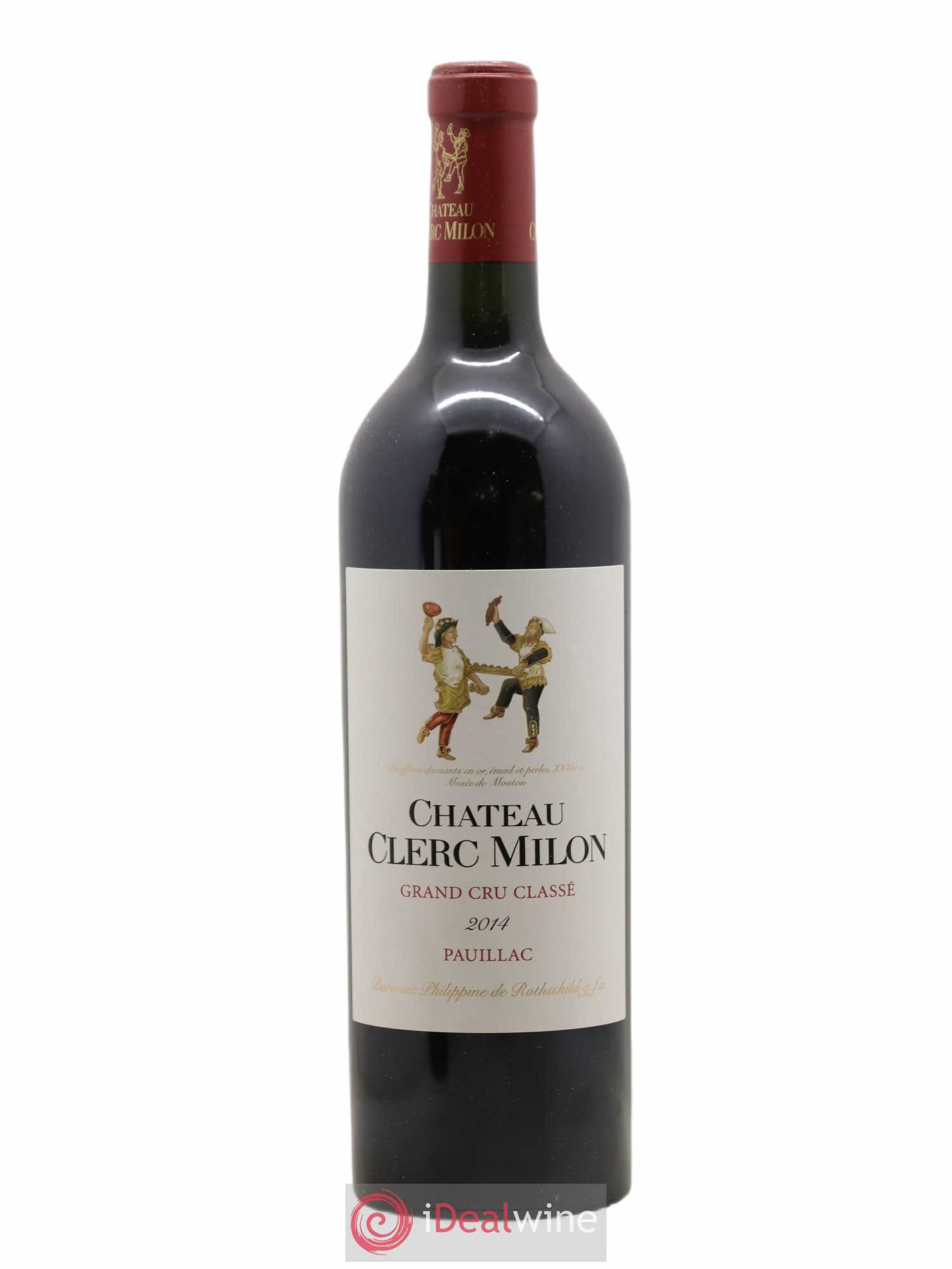 Château Clerc Milon 5ème Grand Cru Classé 2014 - Lot de 1 bouteille - 0