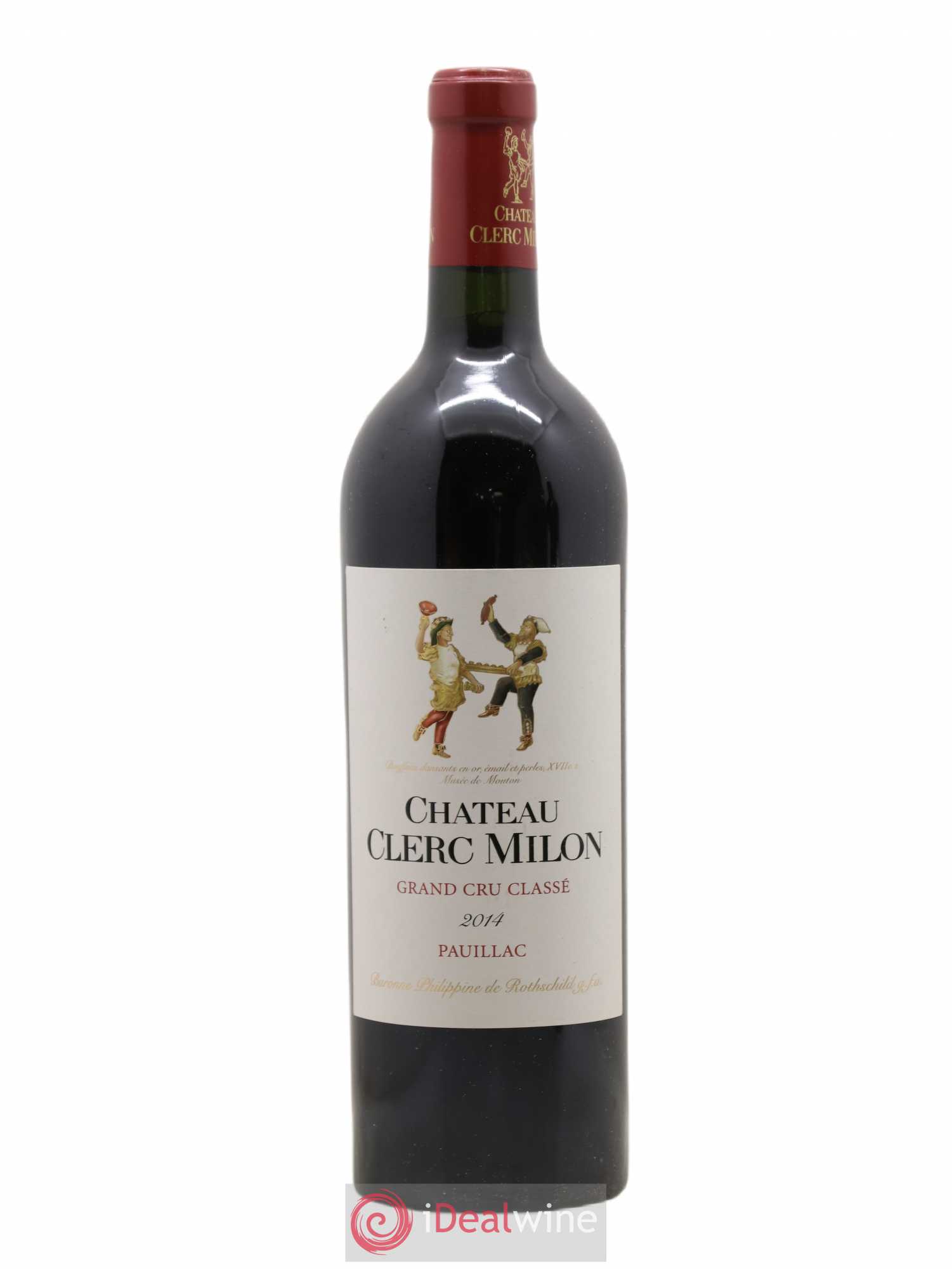 Château Clerc Milon 5ème Grand Cru Classé 2014 - Lot de 1 bouteille - 0