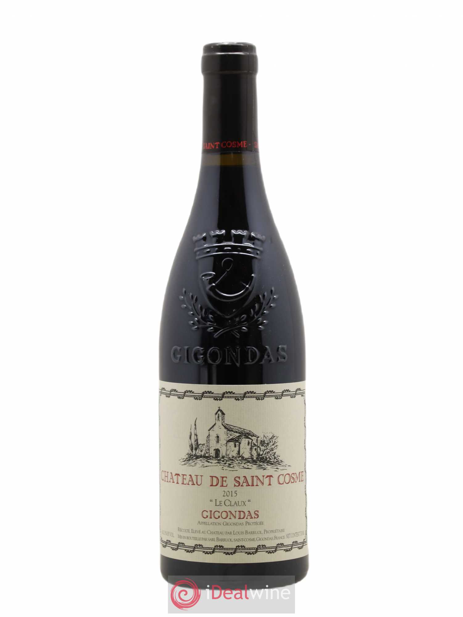 Gigondas Le Claux Saint Cosme 2015 - Lot de 1 bouteille - 0