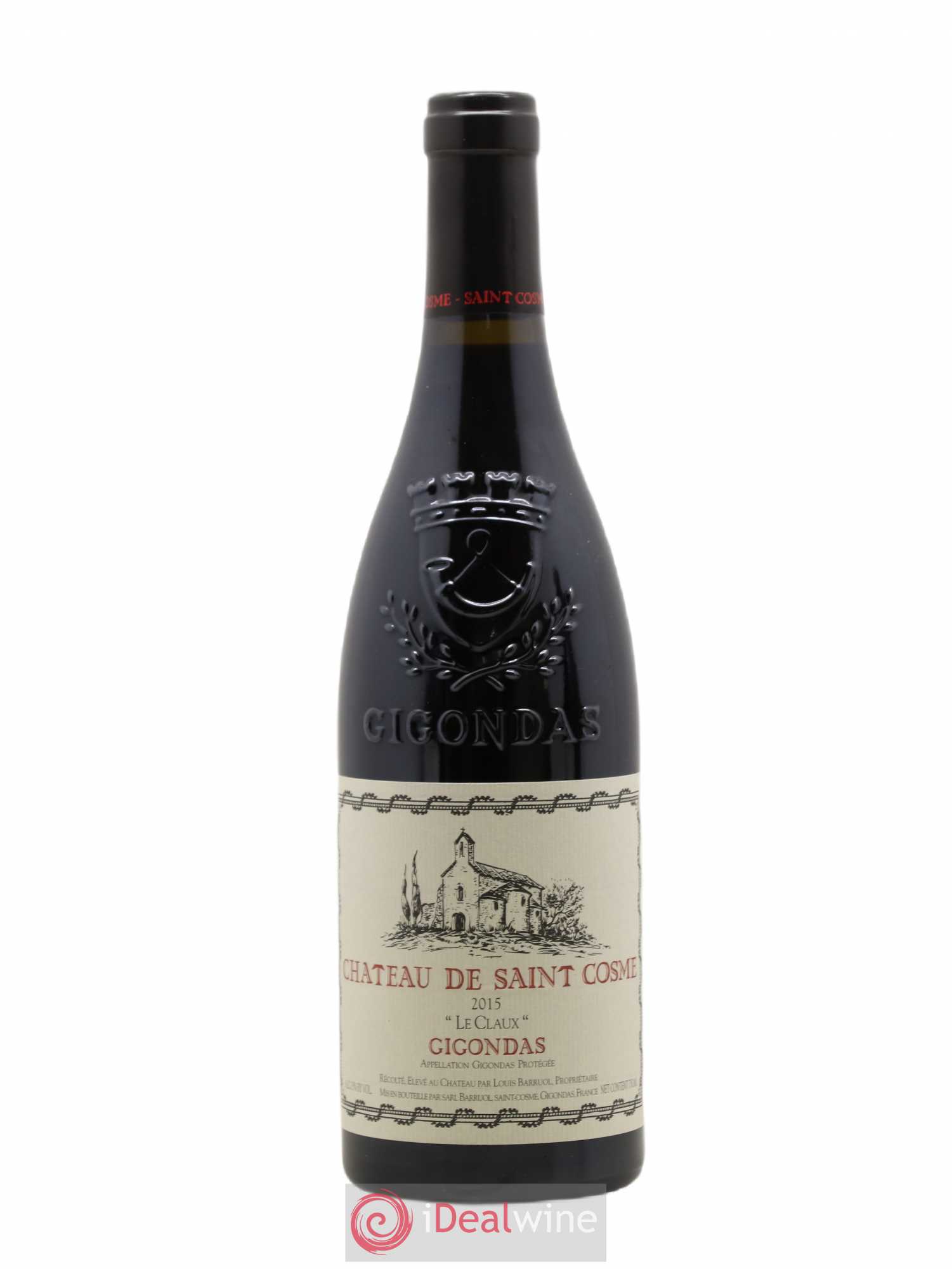 Gigondas Le Claux Saint Cosme 2015 - Lot de 1 bouteille - 0