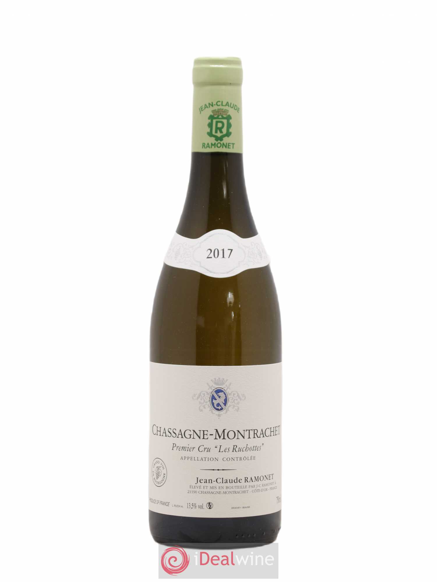 Chassagne-Montrachet 1er Cru Les Ruchottes Ramonet (Domaine) 2017 - Lot de 1 bouteille - 0