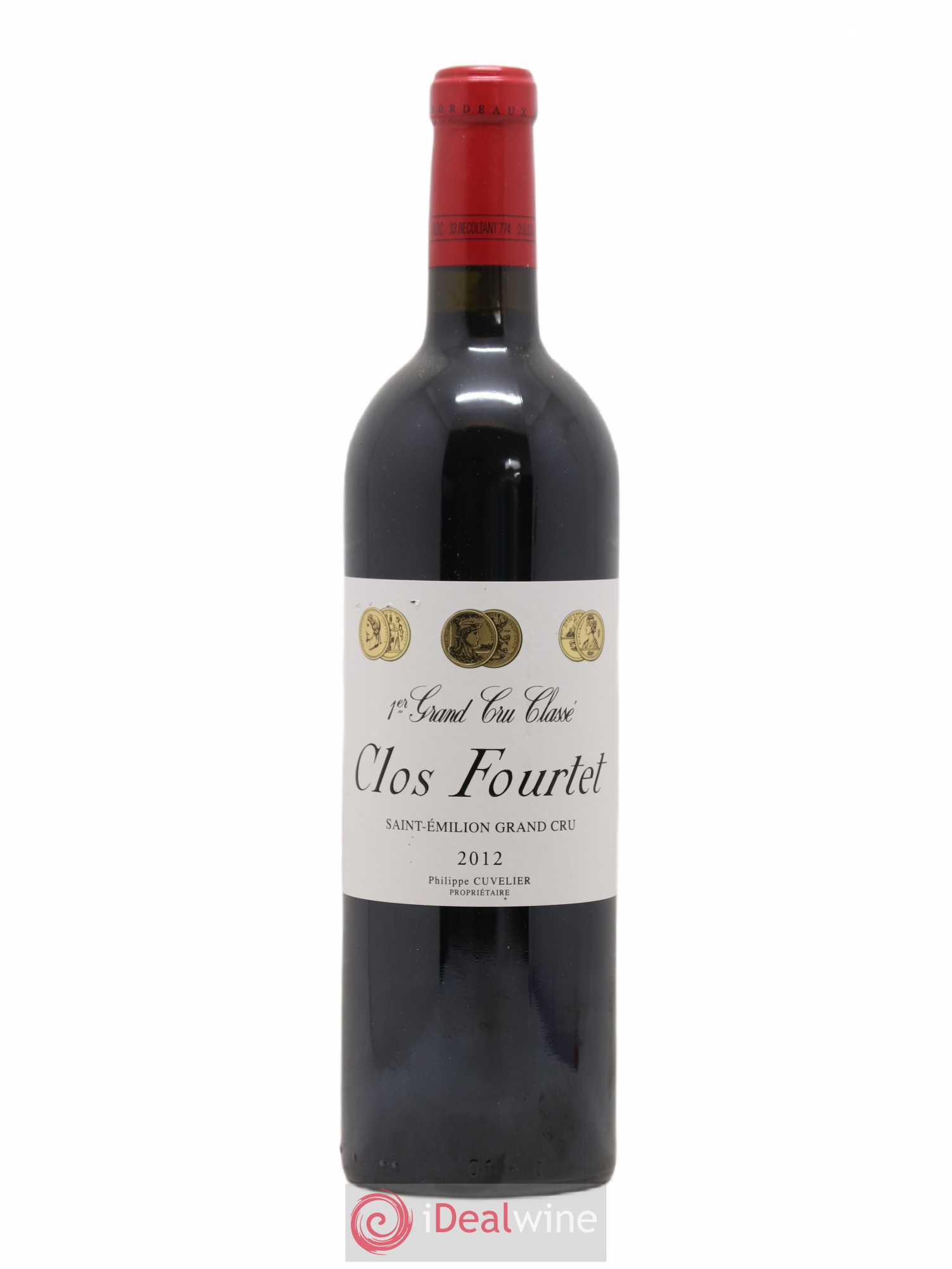 Clos Fourtet 1er Grand Cru Classé B 2012 - Lot de 1 bouteille - 0