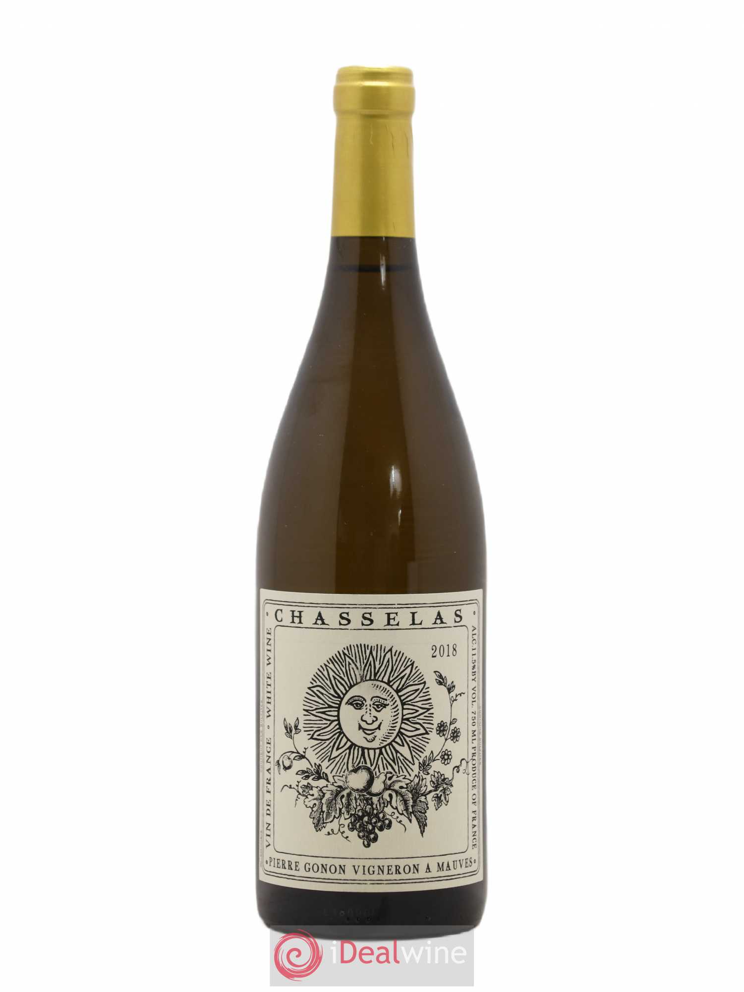 Vin de France Chasselas Gonon (Domaine) 2018 - Lot de 1 bouteille - 0