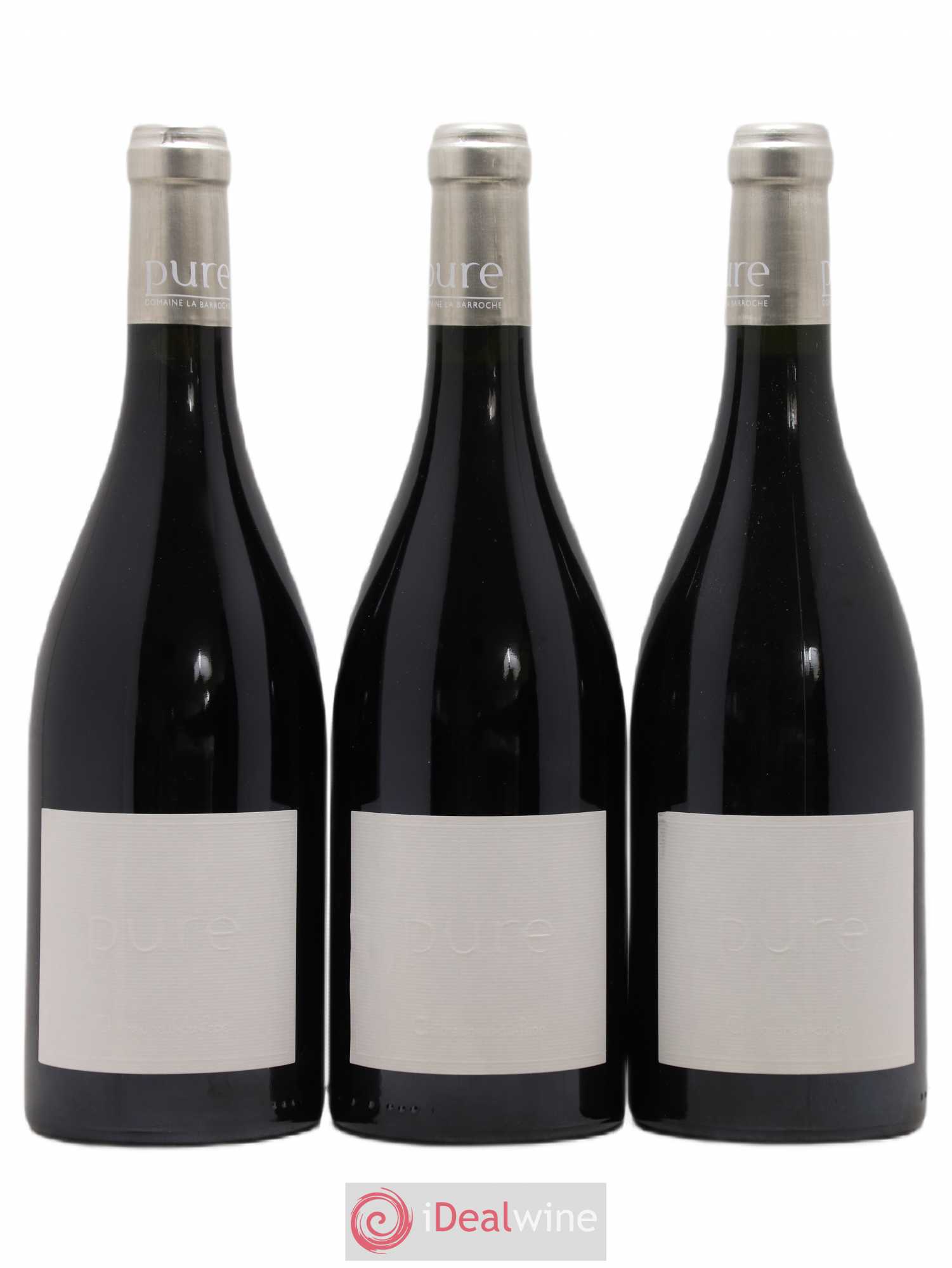 Châteauneuf-du-Pape Cuvée Pure Domaine La Barroche 2010 - Lot de 6 bouteilles - 1