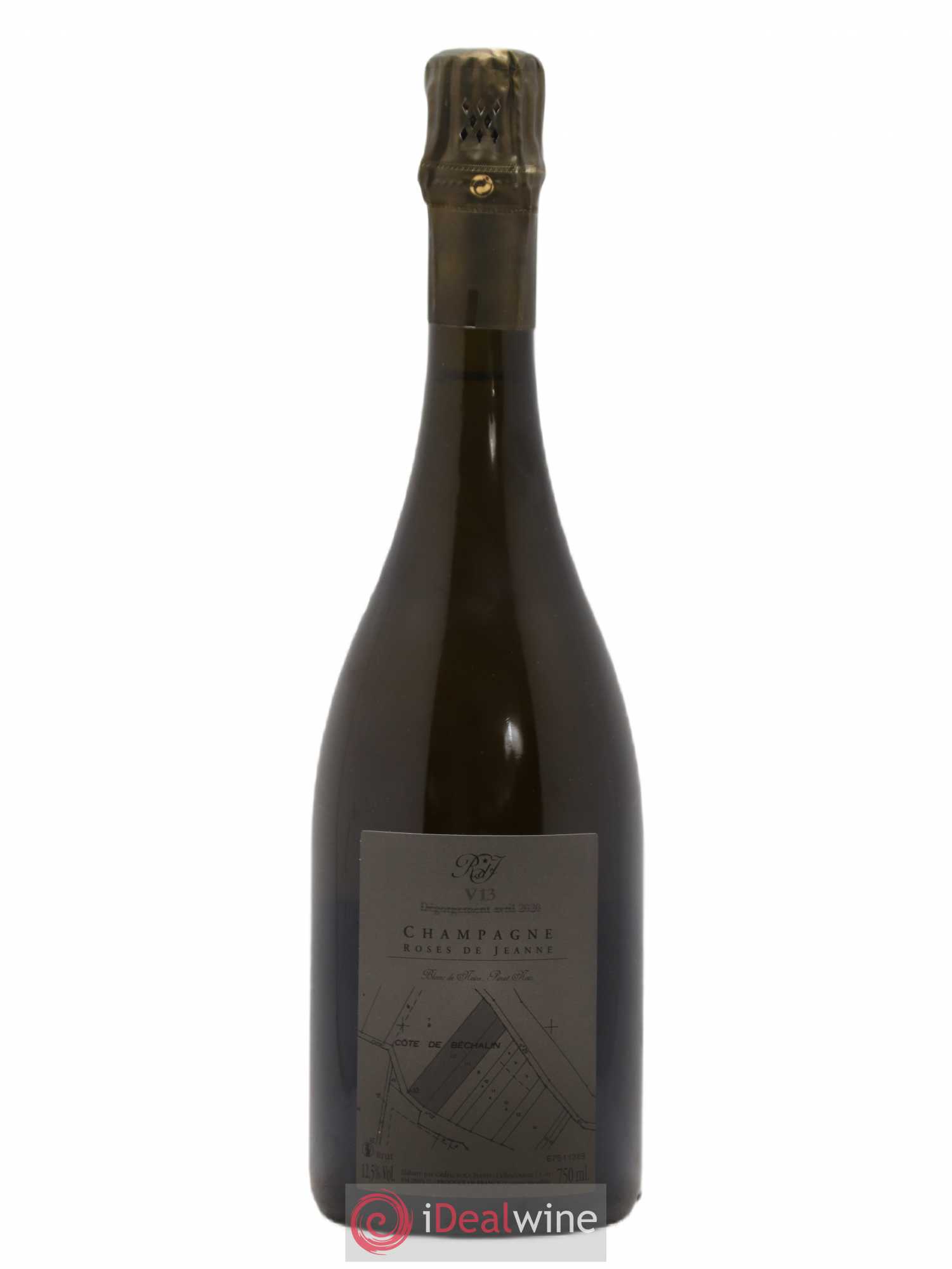 Roses de Jeanne Côte de Béchalin Blanc de Noirs Cédric Bouchard 2013 - Lot de 1 bouteille - 1