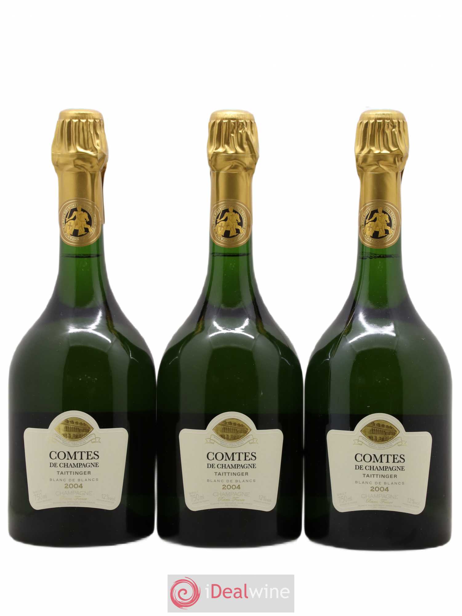 Comtes de Champagne Taittinger 2004 - Lot de 3 bouteilles - 0
