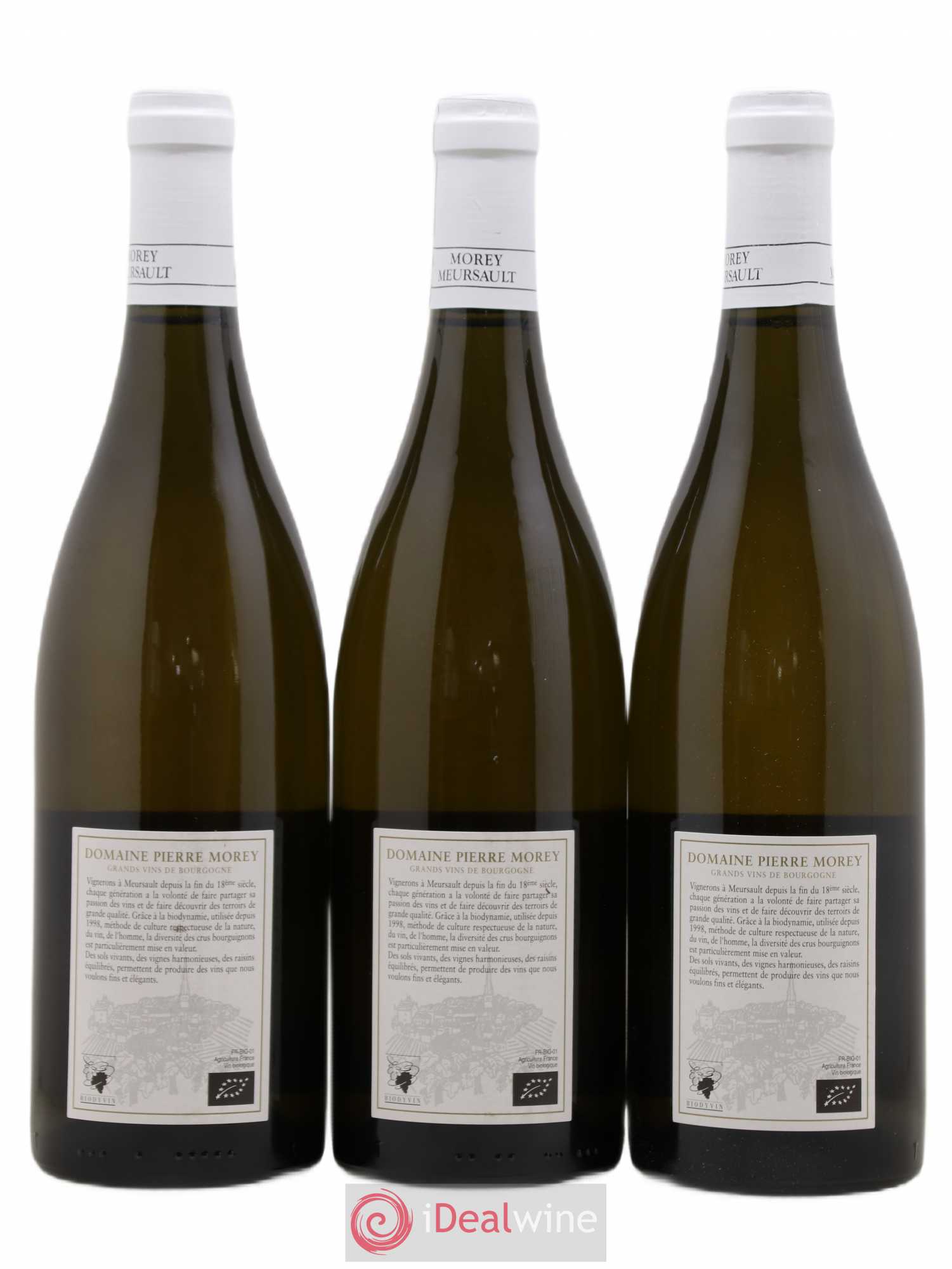 Meursault 1er Cru Perrières Pierre Morey (Domaine) 2014 - Lot de 3 bouteilles - 1