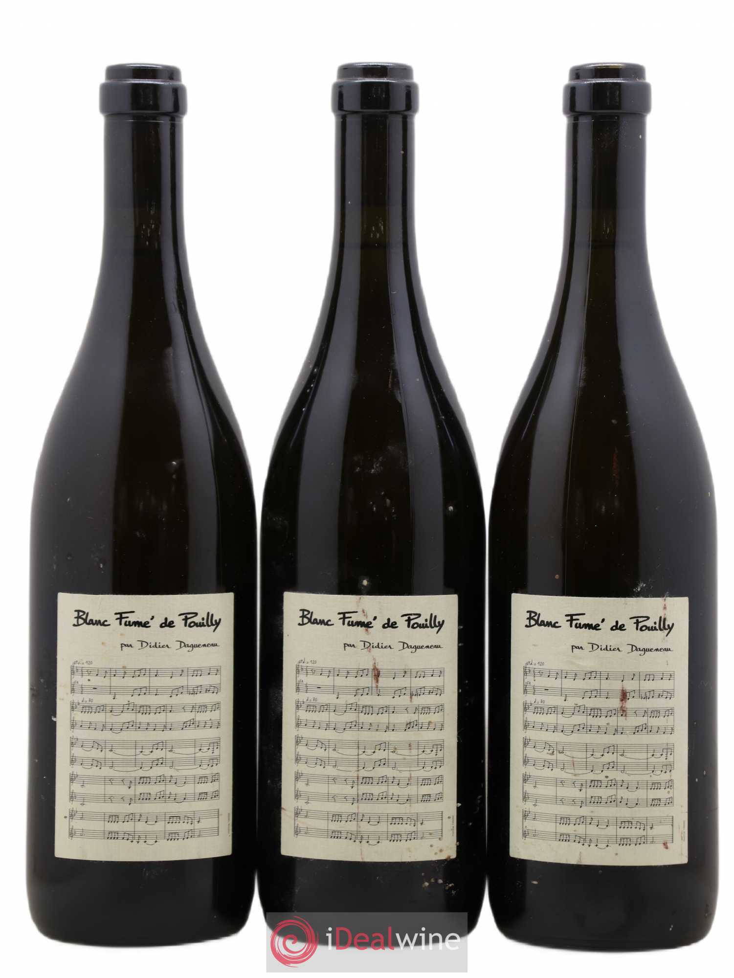 Pouilly-Fumé Blanc Fumé de Pouilly Dagueneau (Domaine Didier - Louis-Benjamin) 2006 - Lot de 3 bouteilles - 0