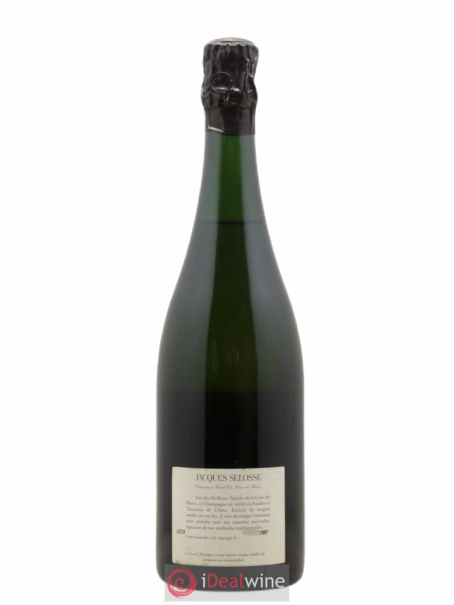Champagne Origine Selosse - Lot de 1 bouteille - 1