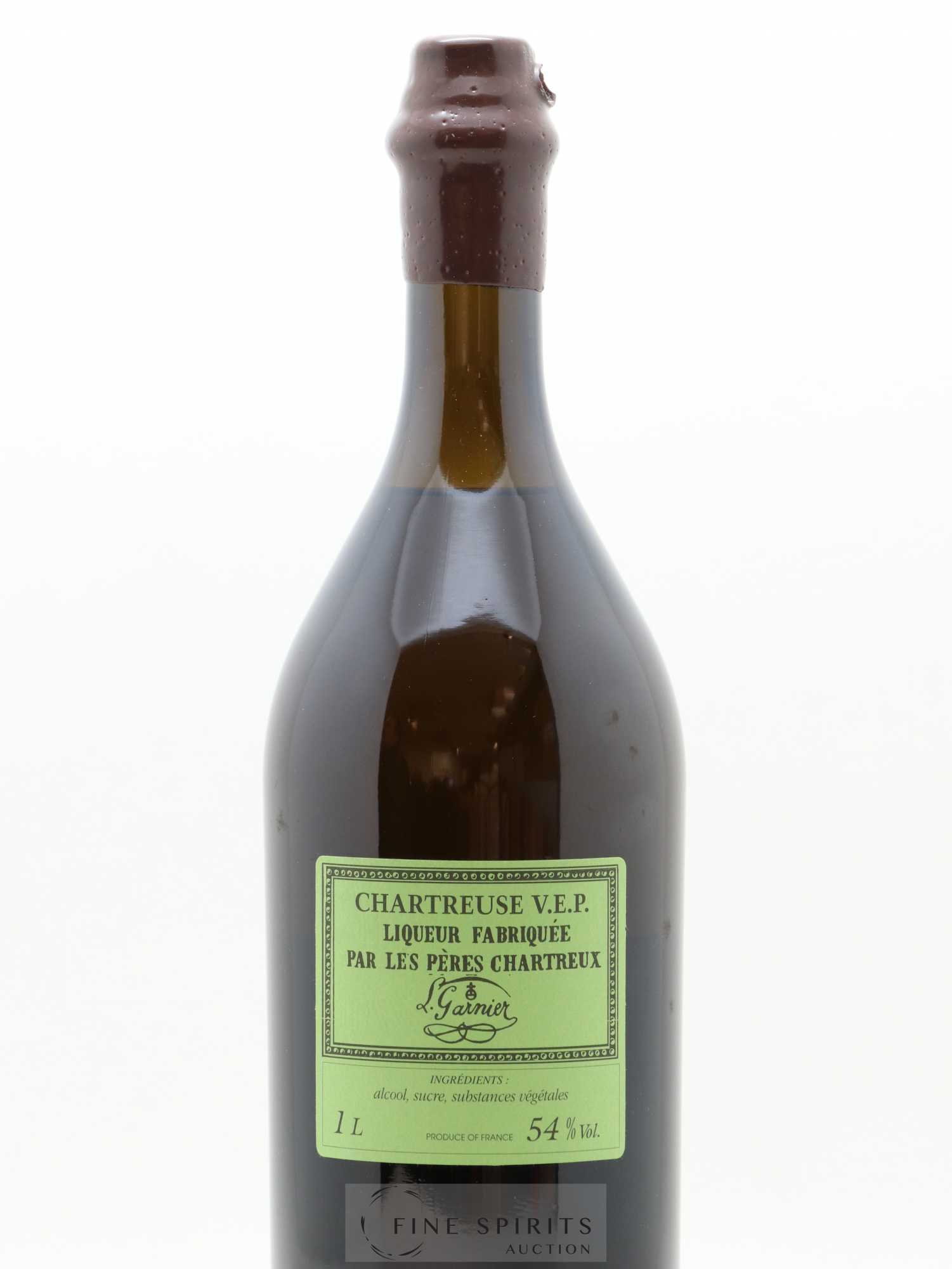 Chartreuse Of. Verte V.E.P. Mise 2000 Bouteille N°000321 - Lot de 1 bouteille - 3