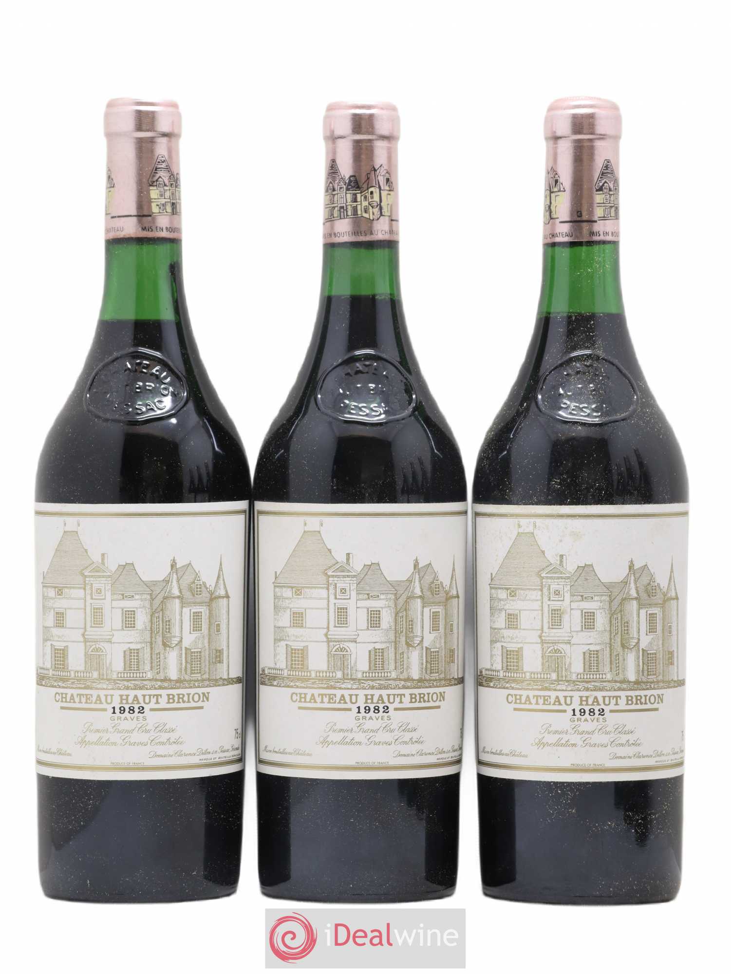 Château Haut Brion 1er Grand Cru Classé 1982 - Lot de 6 bouteilles - 1