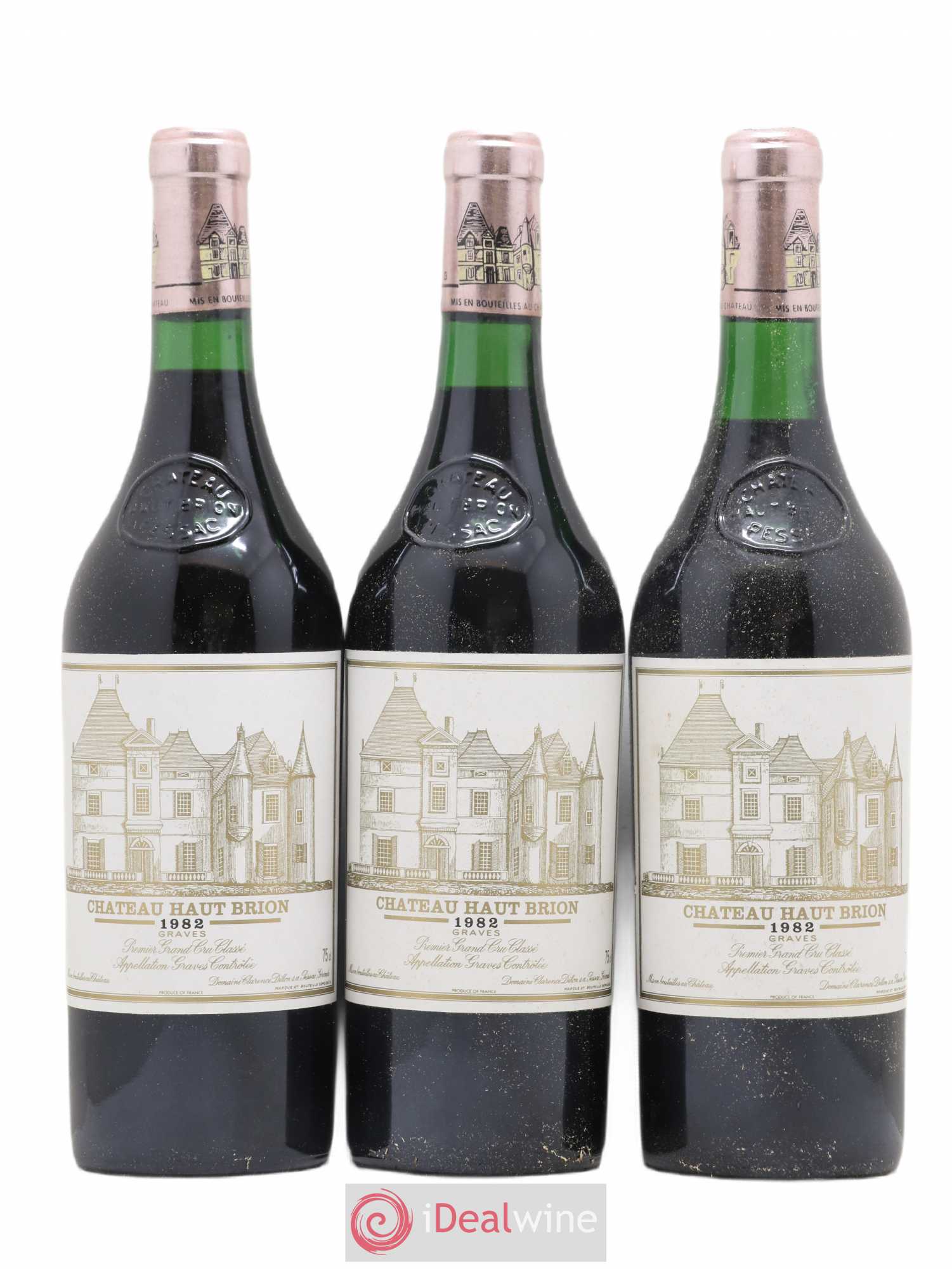 Château Haut Brion 1er Grand Cru Classé 1982 - Lot de 6 bouteilles - 2