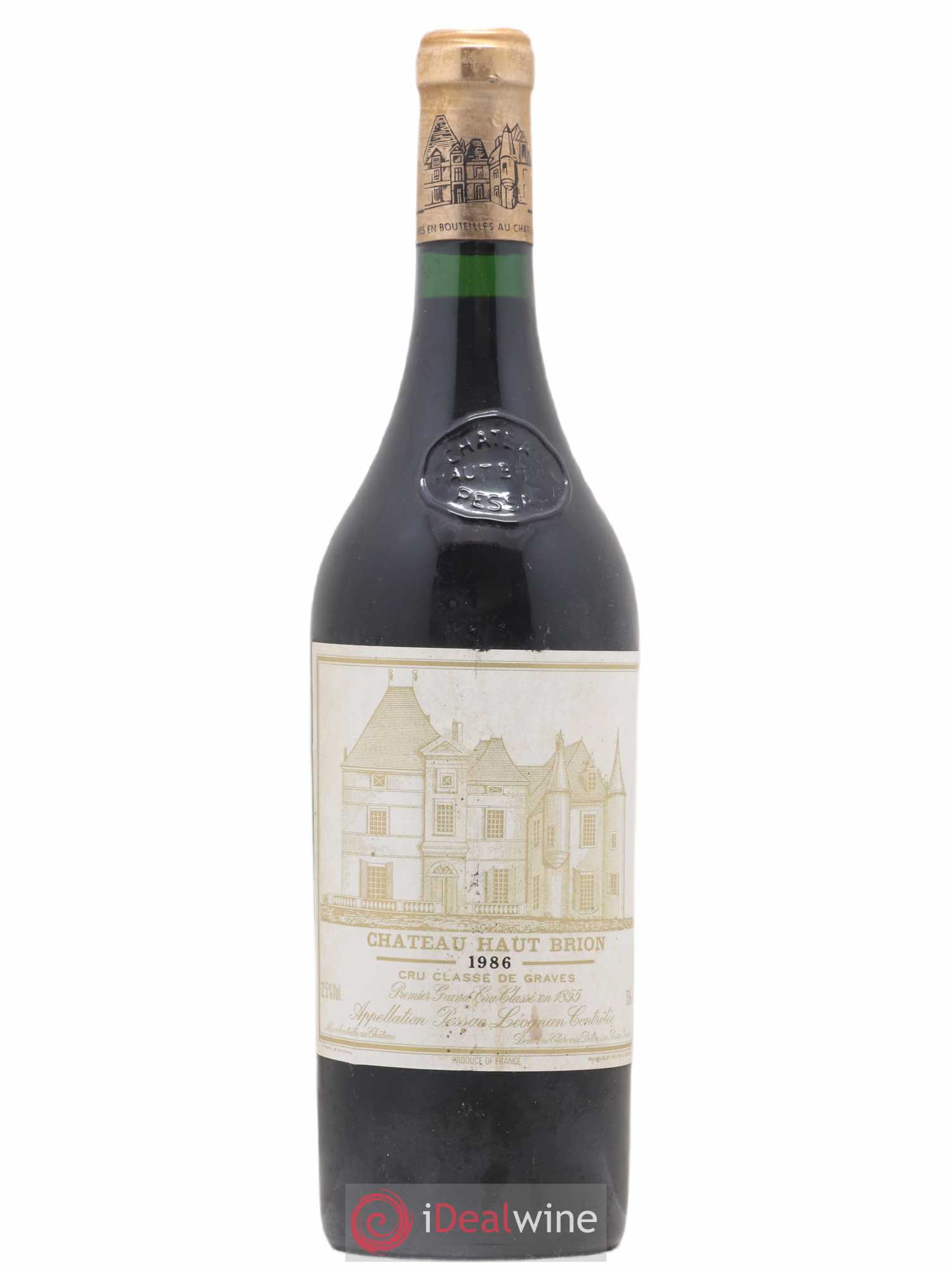 Château Haut Brion 1er Grand Cru Classé 1986 - Lot de 1 bouteille - 0
