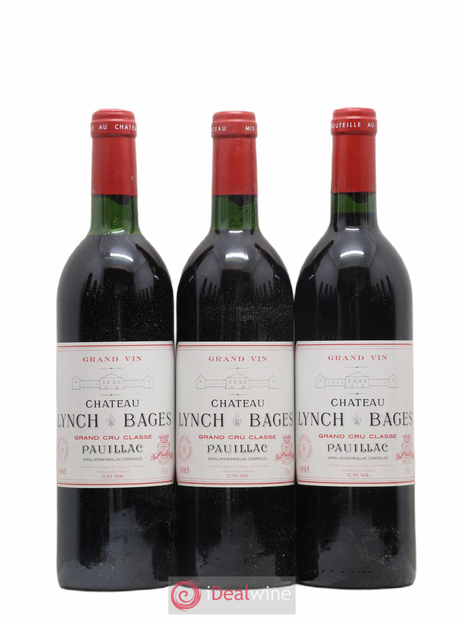 Château Lynch Bages 5ème Grand Cru Classé 1985 - Lot de 12 bouteilles - 1