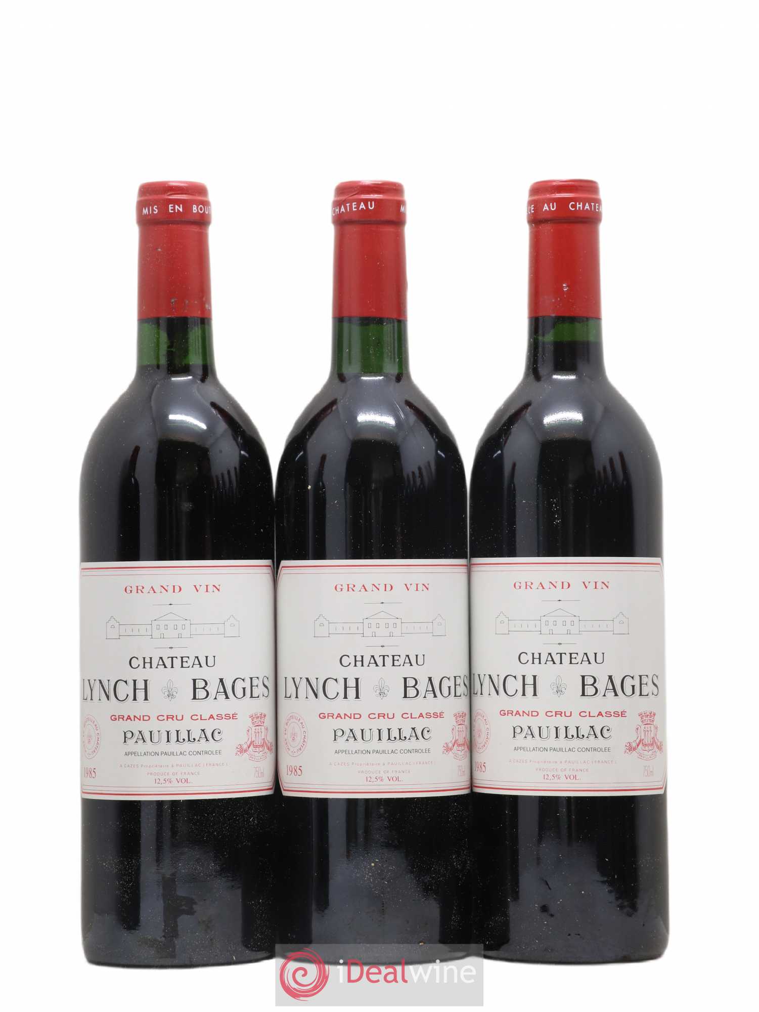 Château Lynch Bages 5ème Grand Cru Classé 1985 - Lot de 12 bouteilles - 2