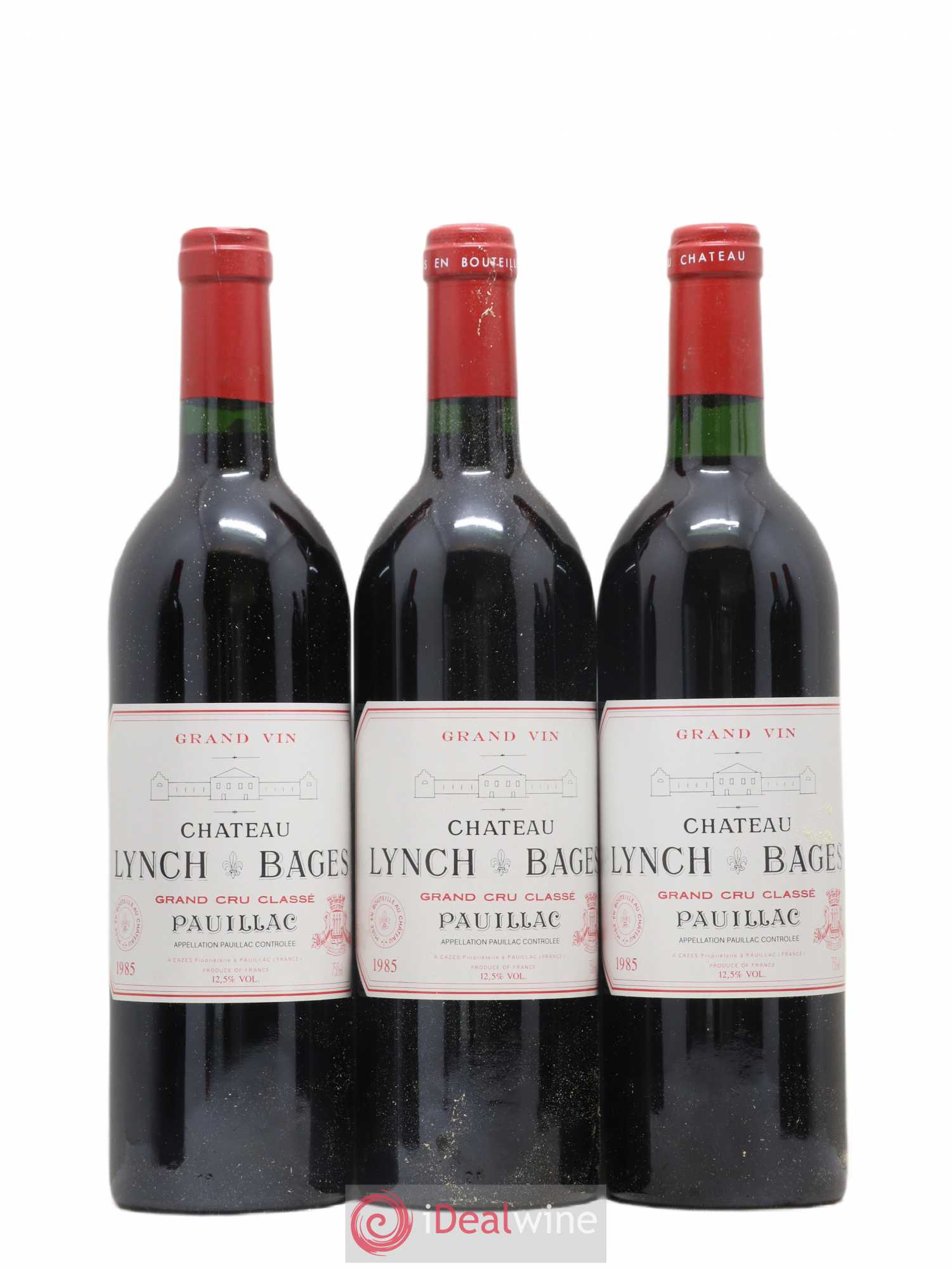 Château Lynch Bages 5ème Grand Cru Classé 1985 - Lot de 12 bouteilles - 3