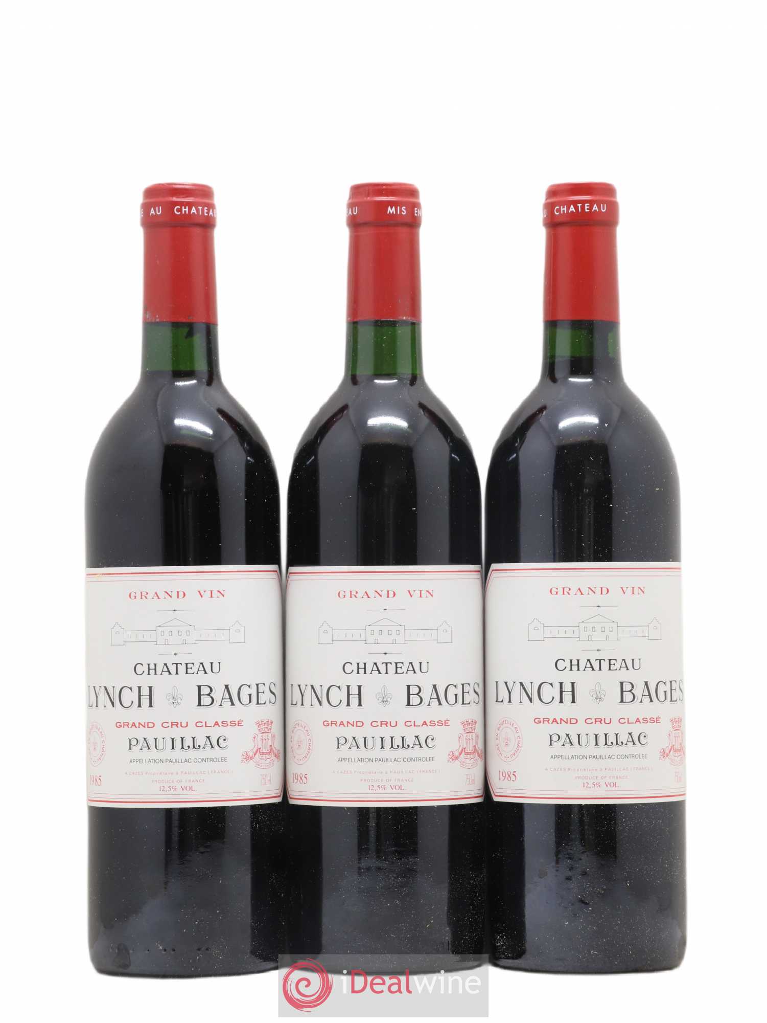 Château Lynch Bages 5ème Grand Cru Classé 1985 - Lot de 12 bouteilles - 4