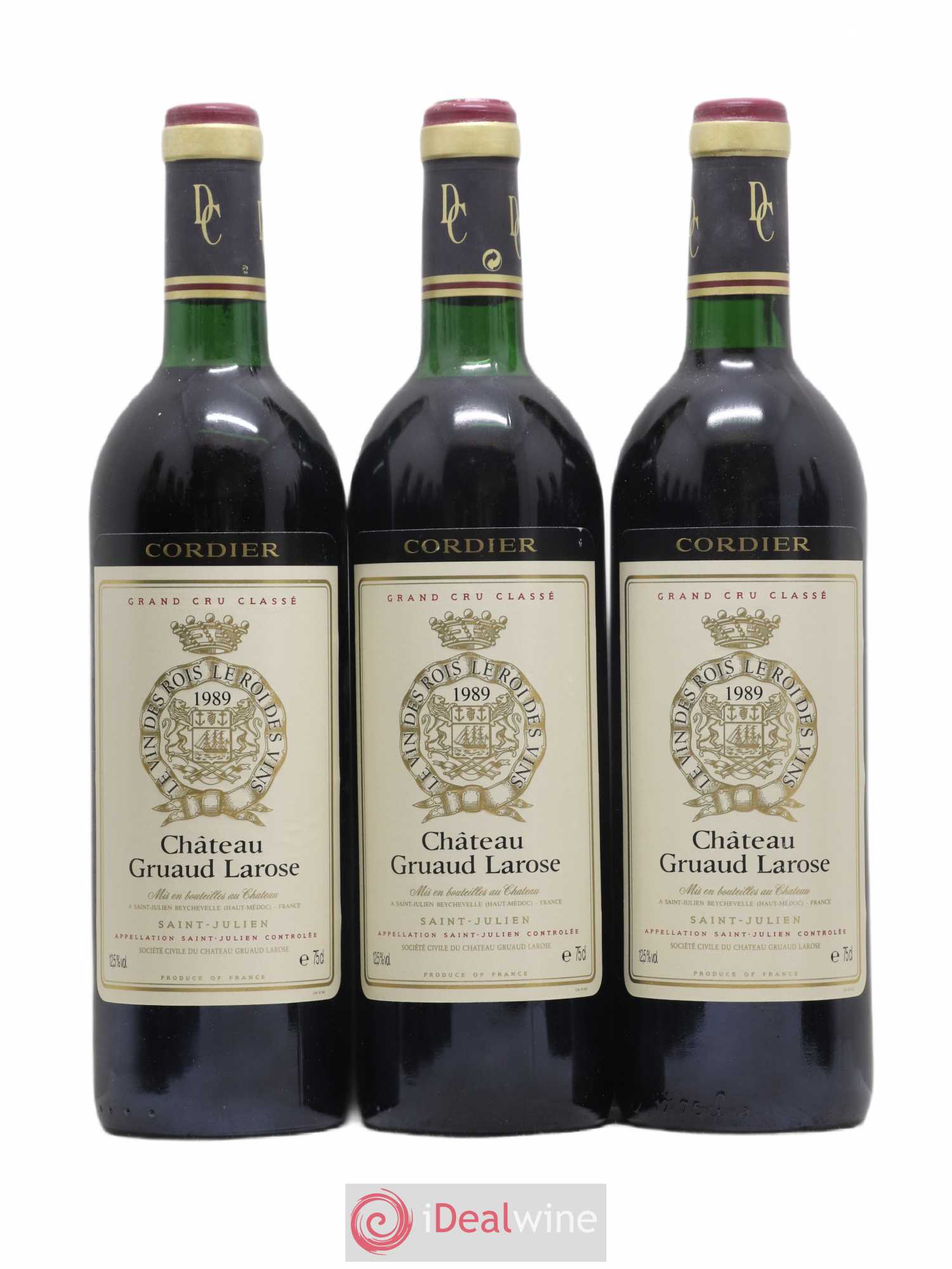 Château Gruaud Larose 2ème Grand Cru Classé 1989 - Lot de 12 bouteilles - 2