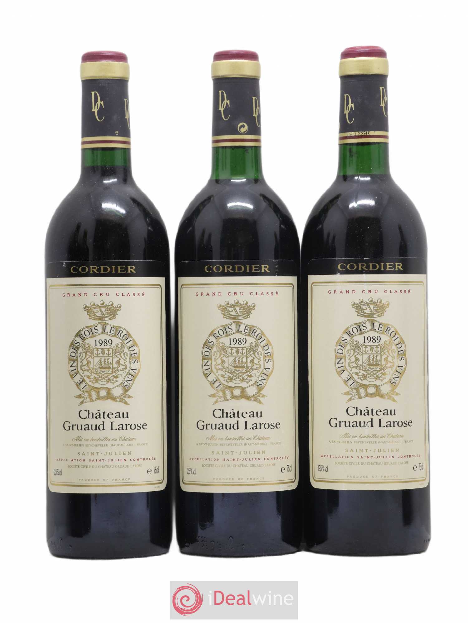 Château Gruaud Larose 2ème Grand Cru Classé 1989 - Lot de 12 bouteilles - 3