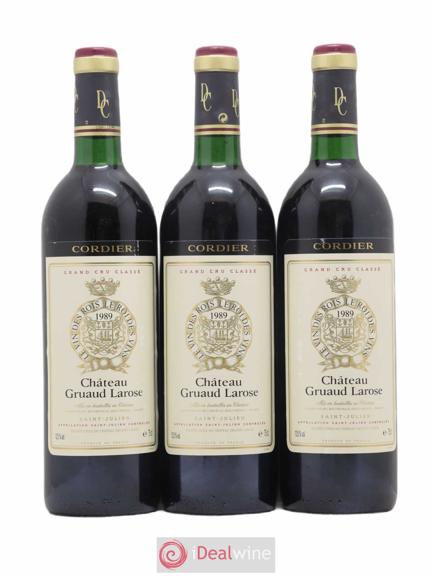 Château Gruaud Larose 2ème Grand Cru Classé 1989 - Lot de 12 bouteilles - 4