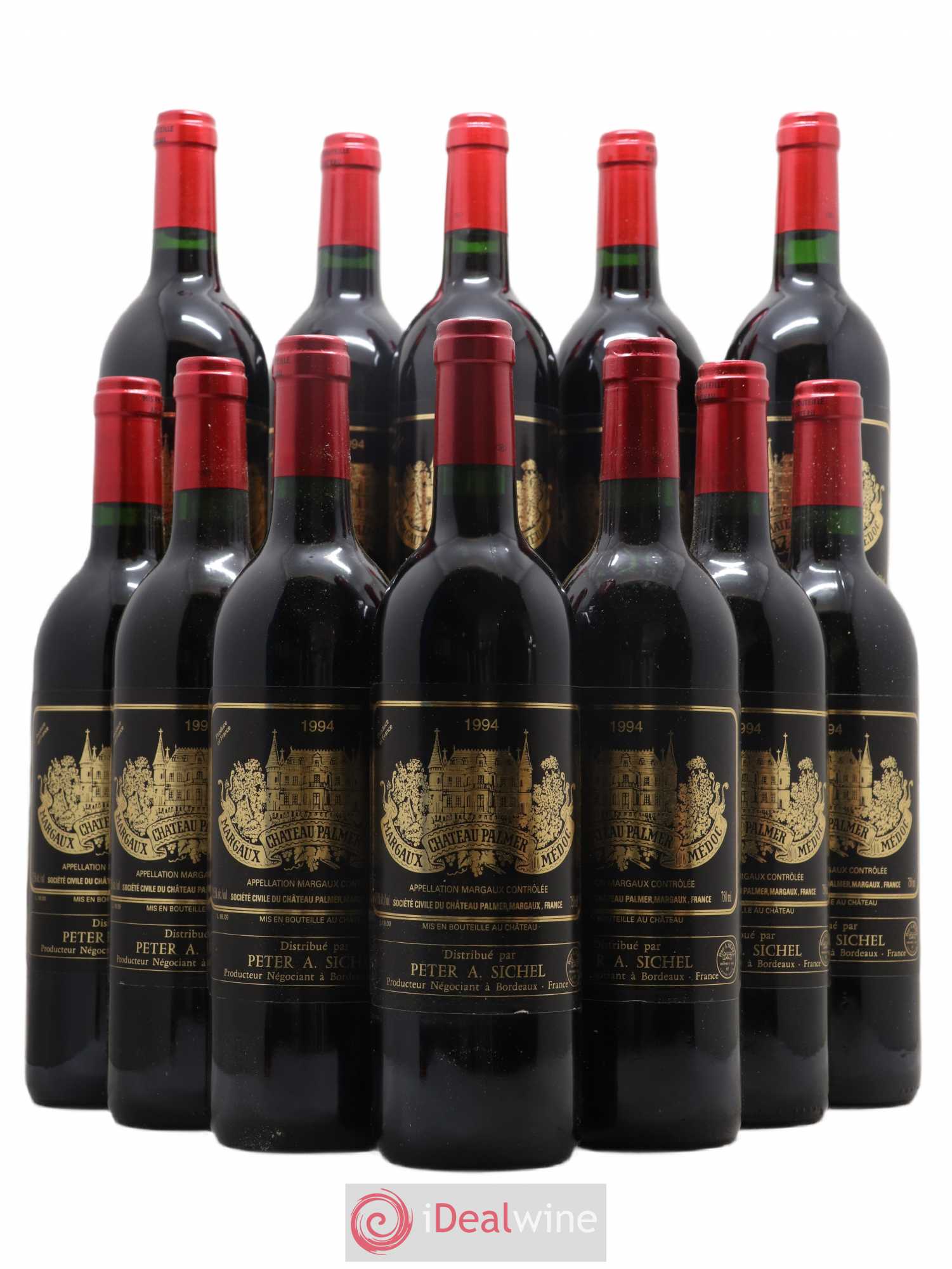 Château Palmer 3ème Grand Cru Classé 1994 - Lot de 12 bouteilles - 0