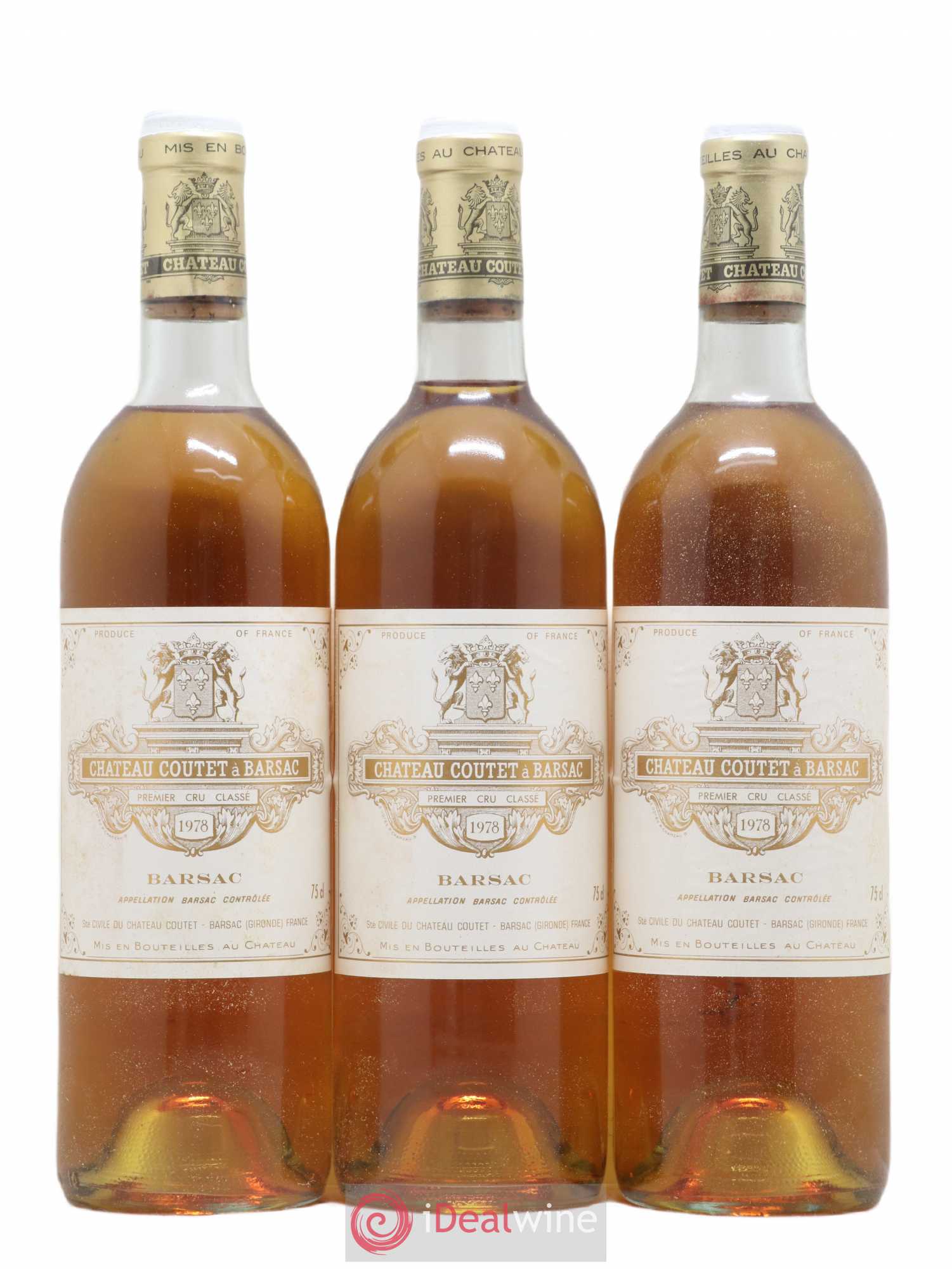 Château Coutet 1er Grand Cru Classé 1978 - Lotto di 6 bottiglie - 2