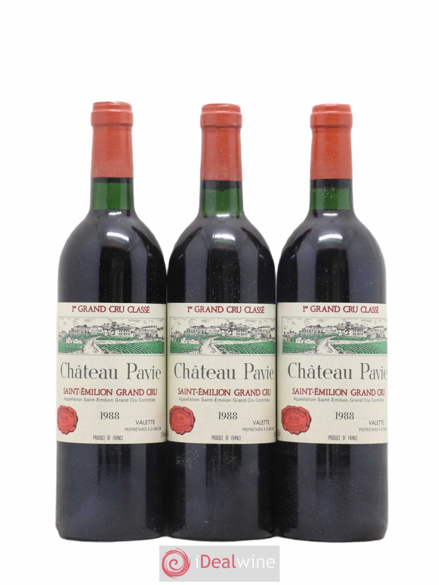 Château Pavie 1er Grand Cru Classé A 1988 - Lot de 12 bouteilles - 4