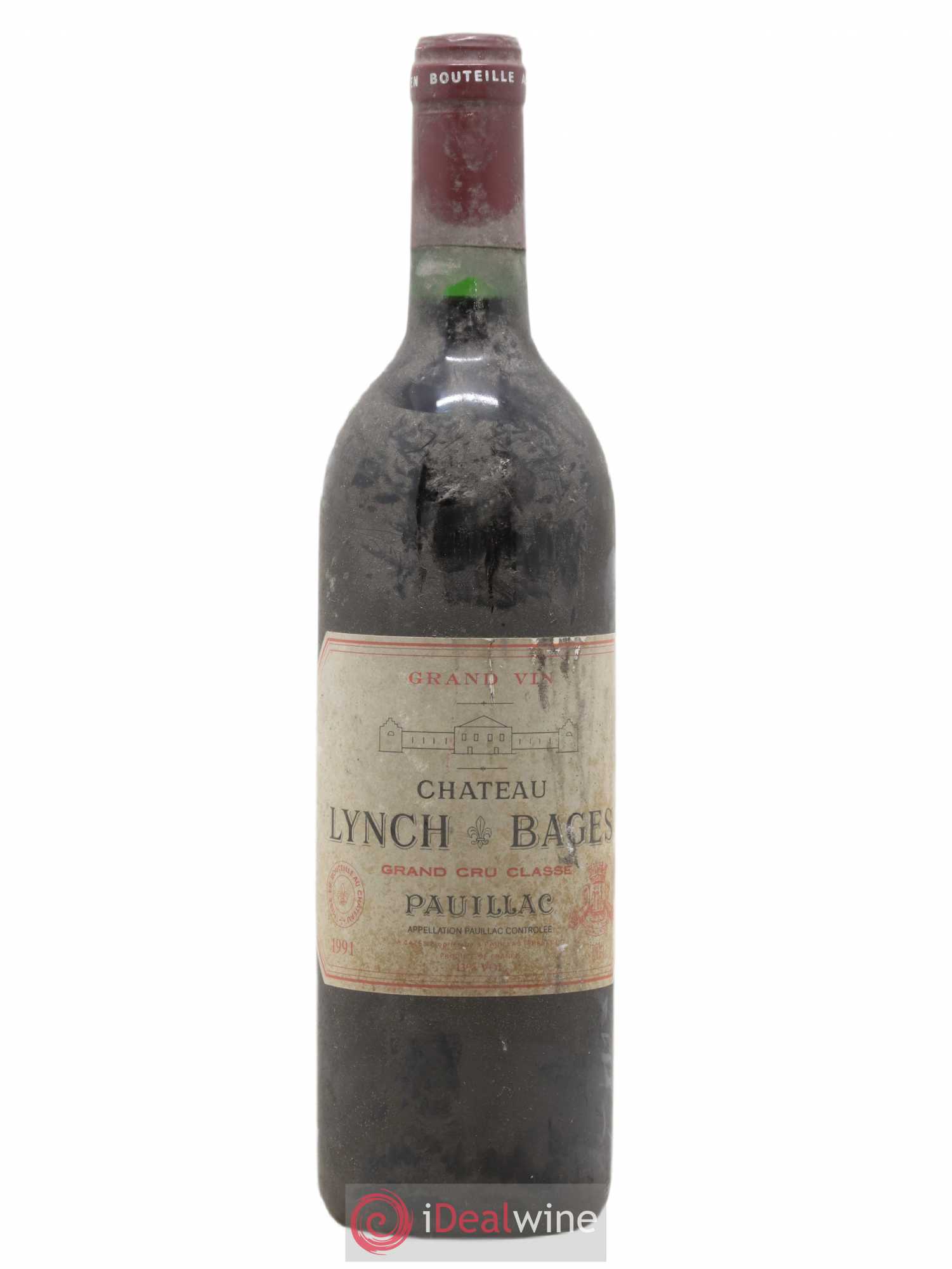 Château Lynch Bages 5ème Grand Cru Classé 1991 - Lot de 1 bouteille - 0
