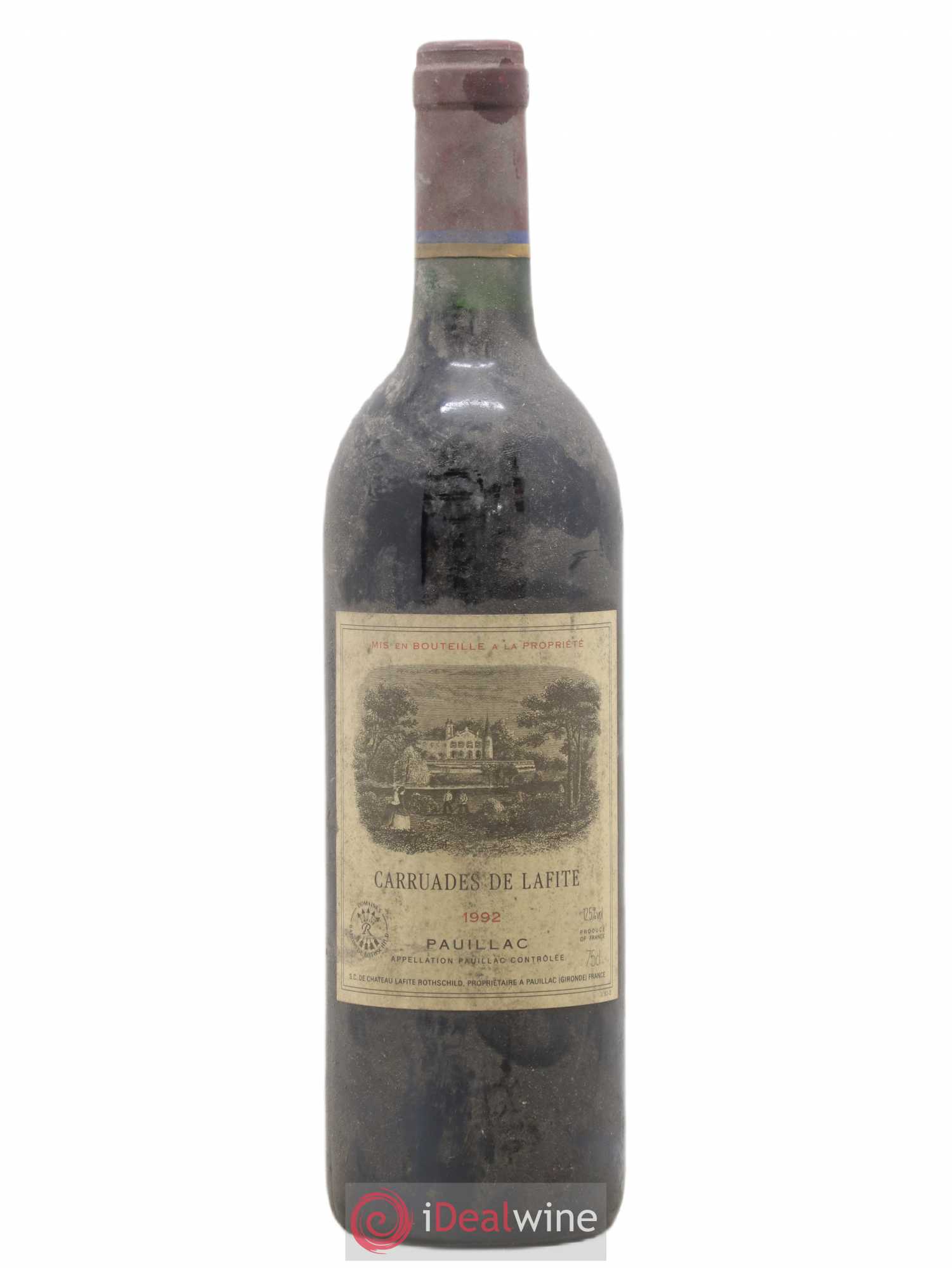 Carruades de Lafite Rothschild Second Vin 1992 - Lot de 1 bouteille - 0