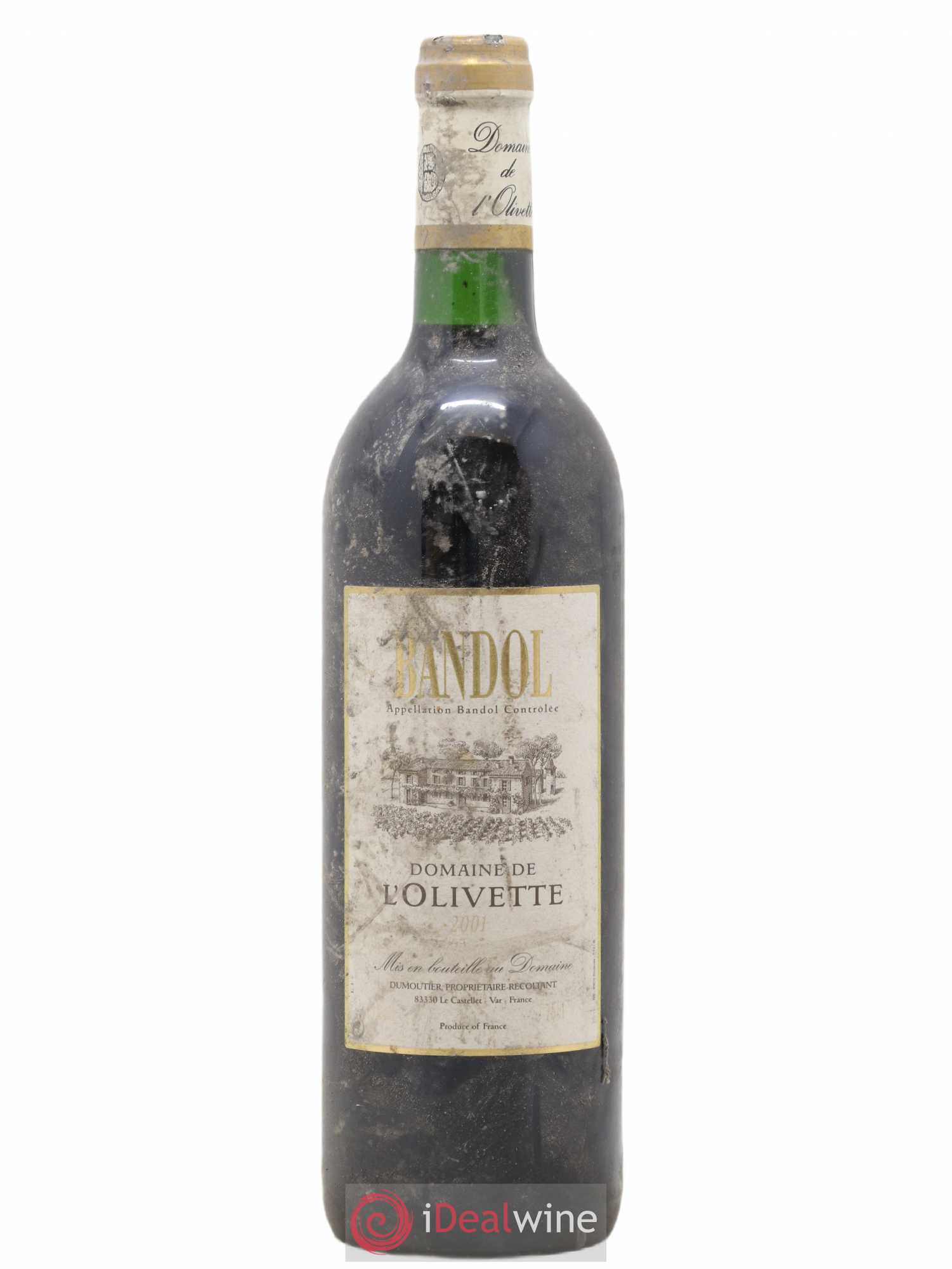Bandol Domaine De L'Olivette 2001 - Lot de 1 bouteille - 0